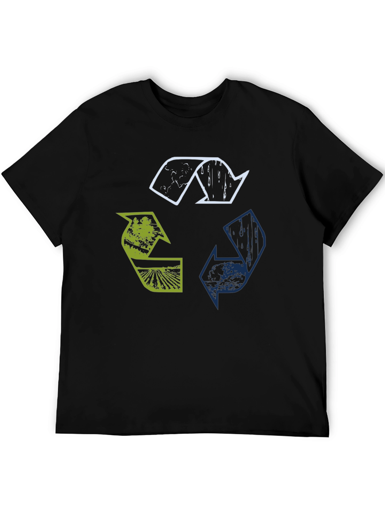 Eco Recycle Symbol Graphic T-Shirt