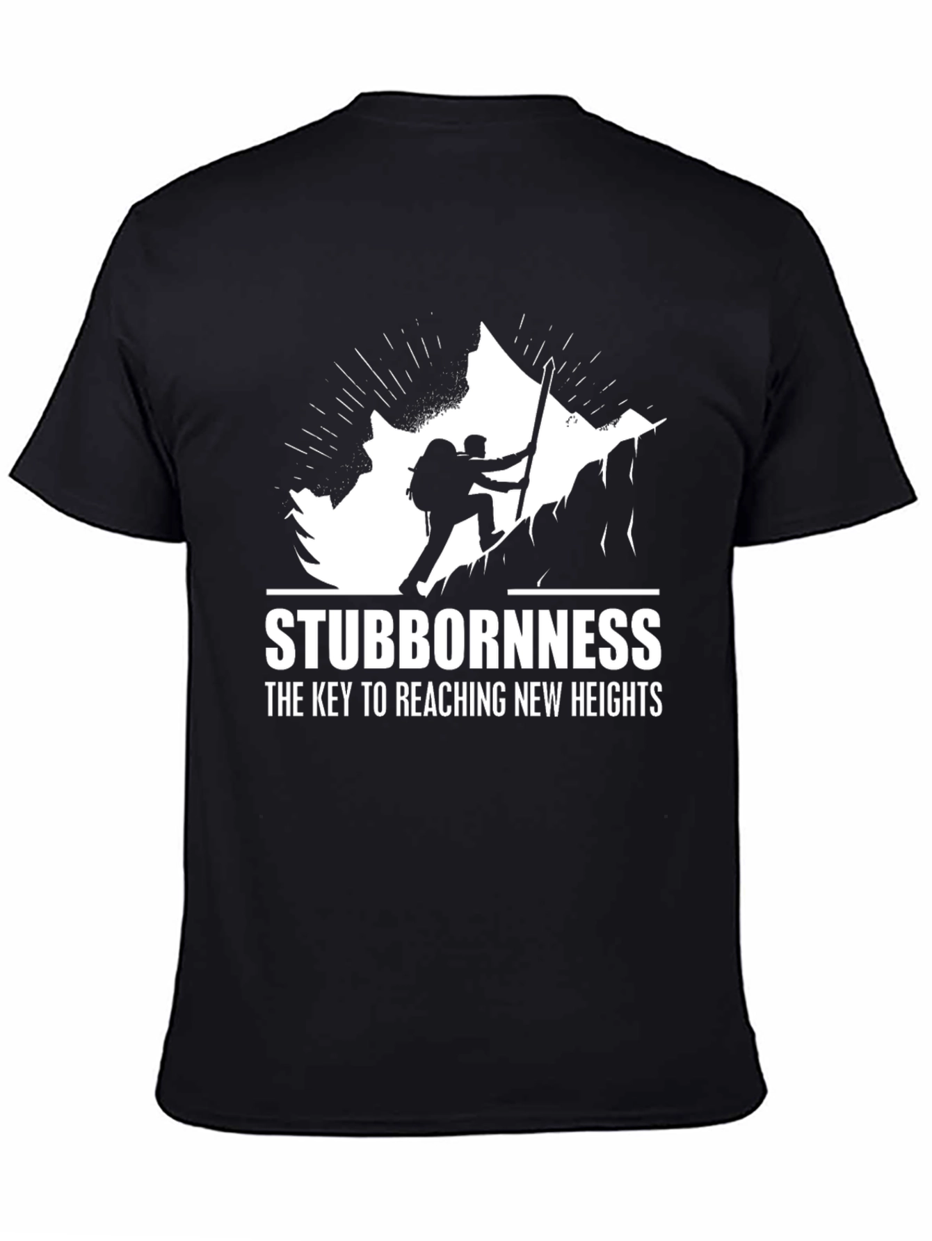 Stubbornness Climbing T-Shirt - New Heights