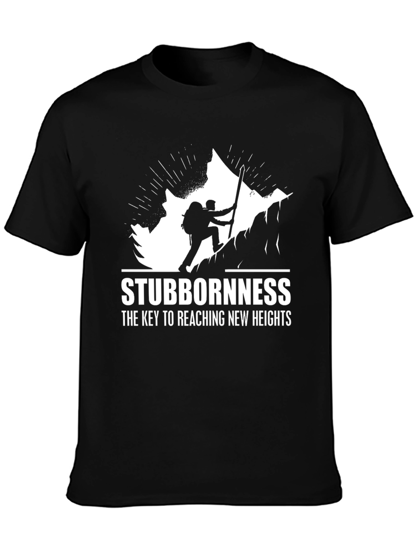 Stubbornness Climbing T-Shirt - New Heights
