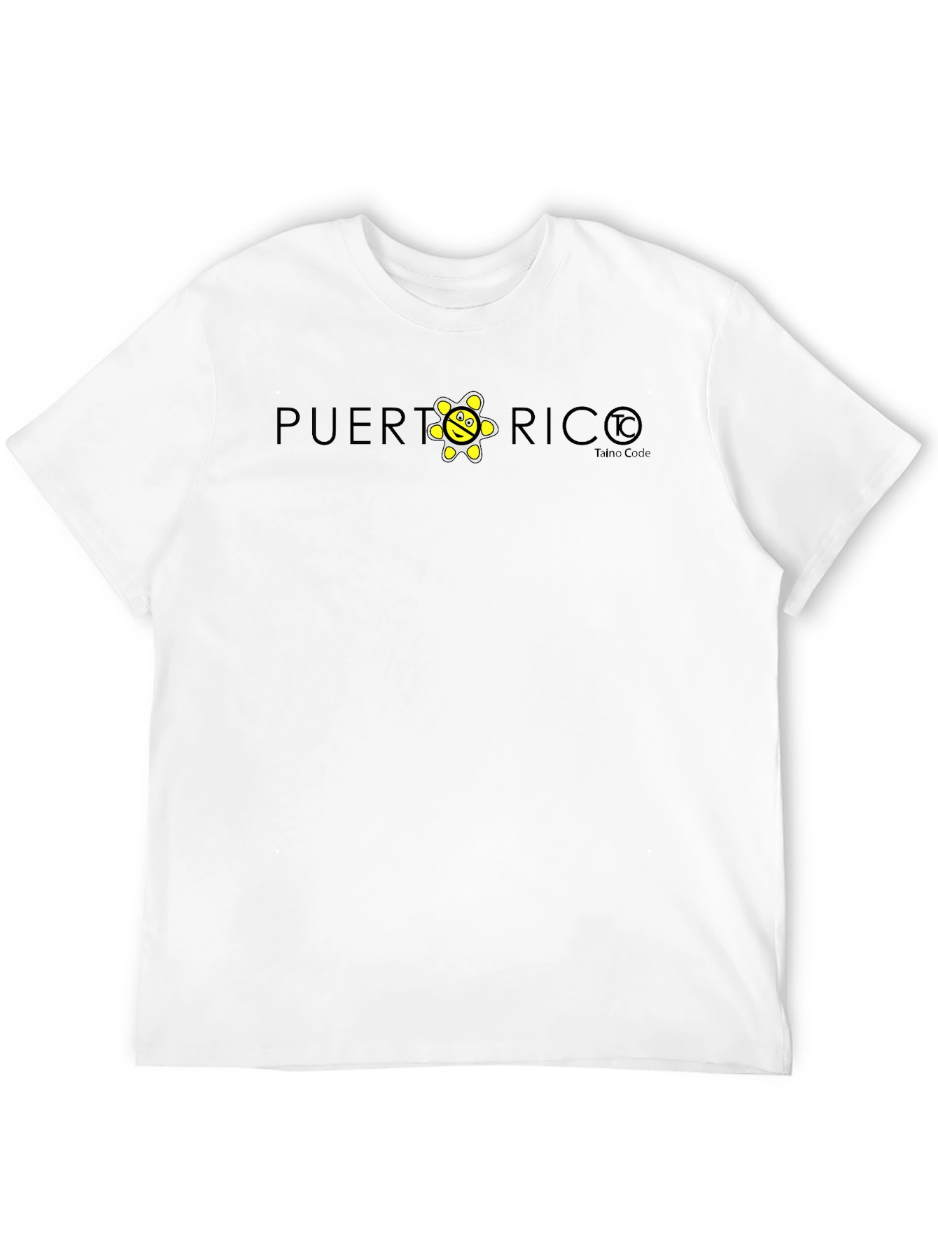 Puerto Rico Sol Taino Black T-Shirt