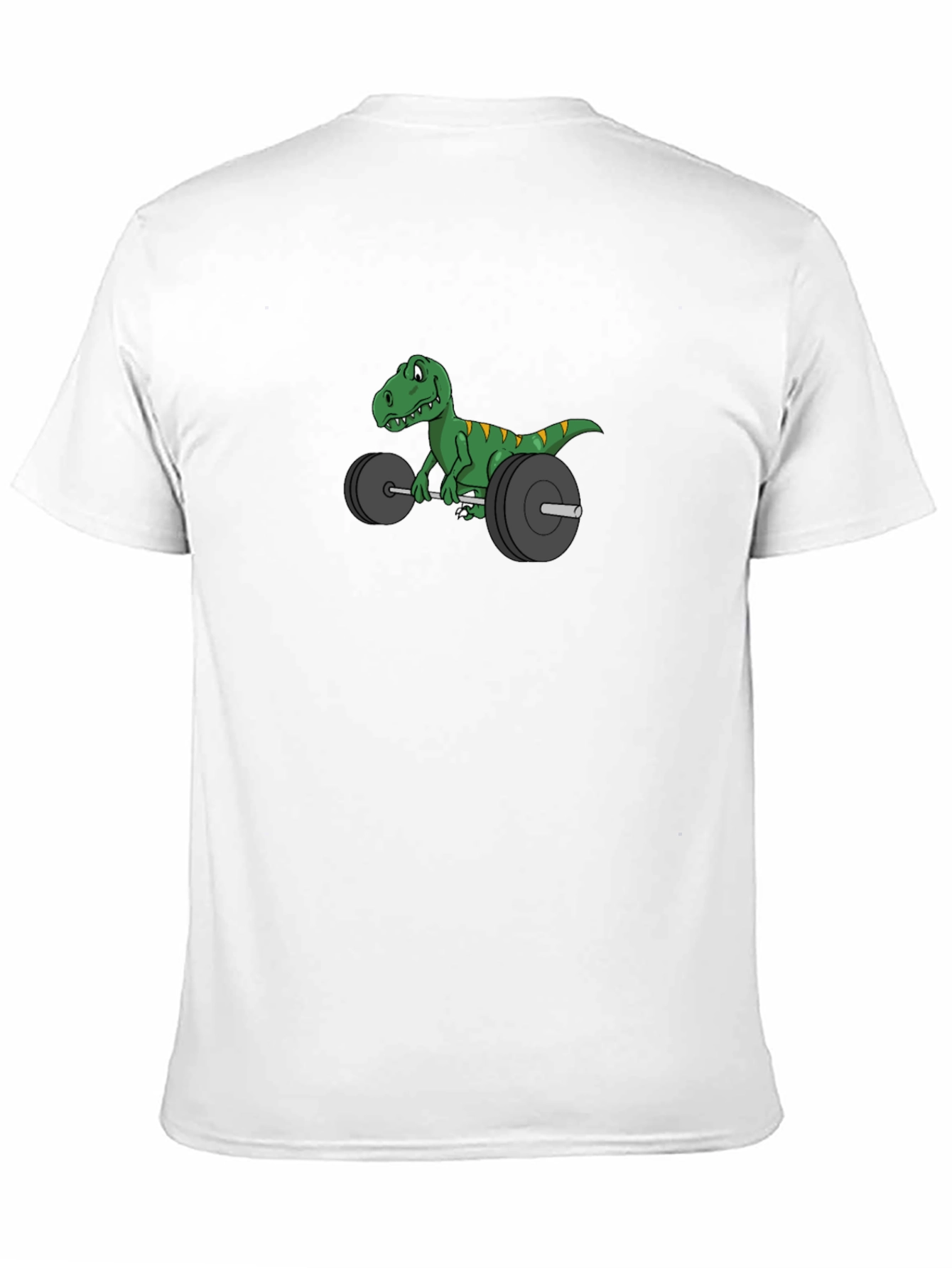 Dino Weightlifter T-Shirt - Funny Gym Tee