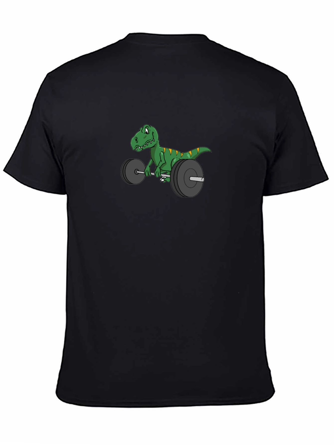 Dino Weightlifter T-Shirt - Funny Gym Tee