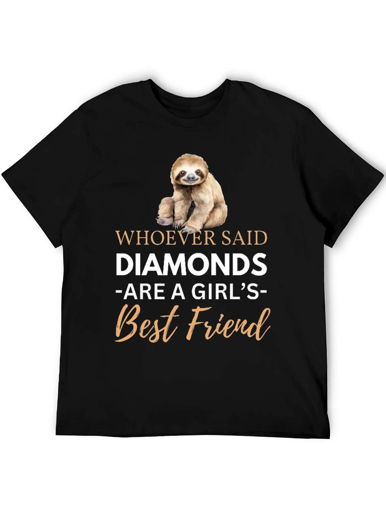 Sloth Best Friend Graphic Tee