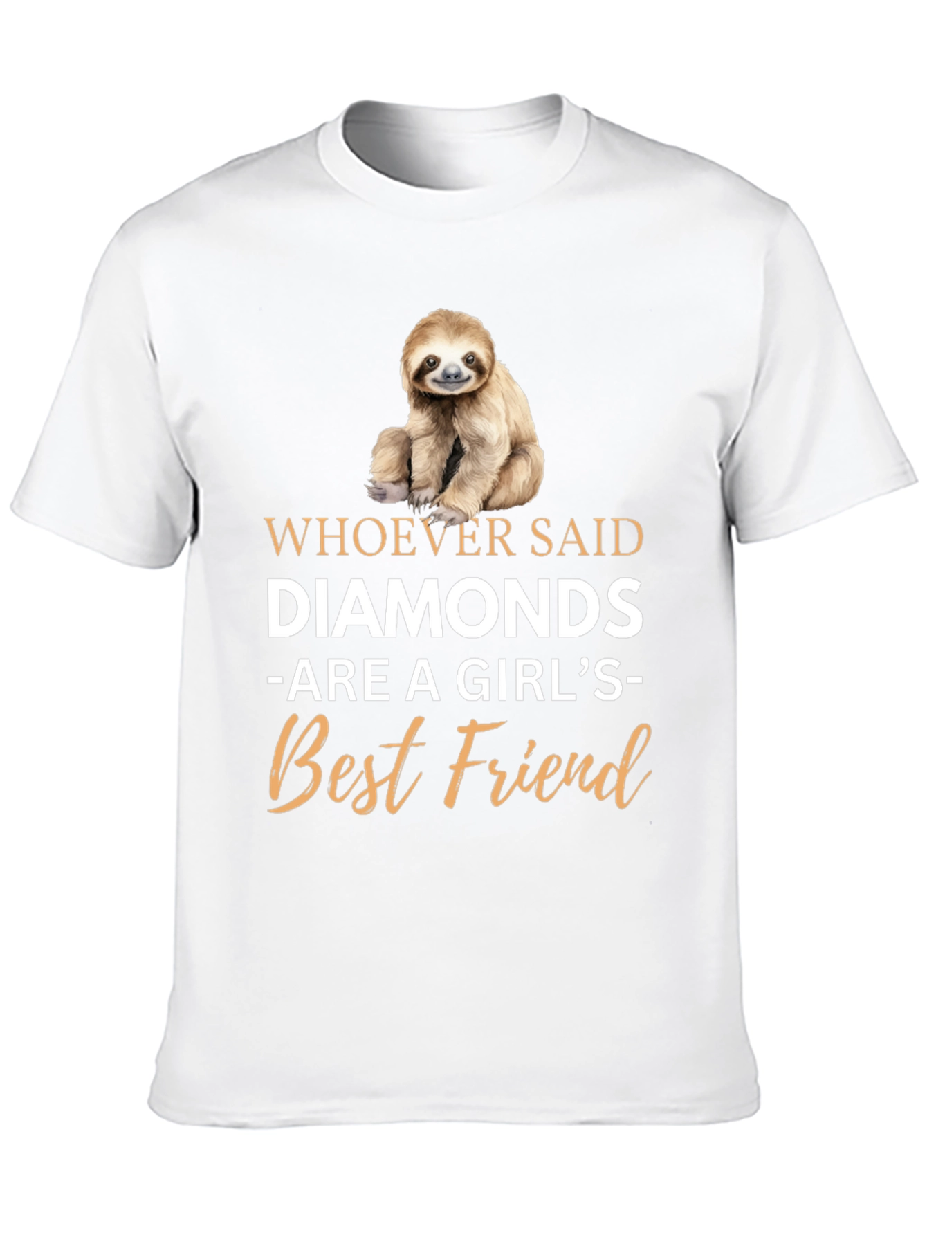 Sloth Best Friend Graphic Tee