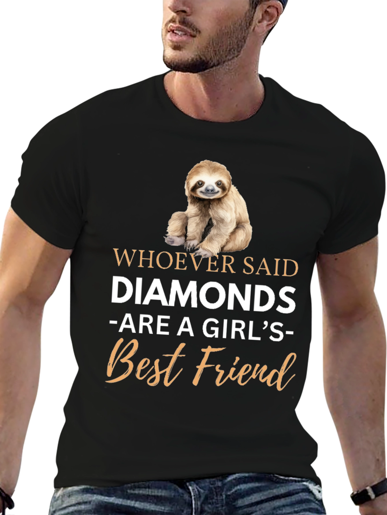 Sloth Best Friend Graphic Tee