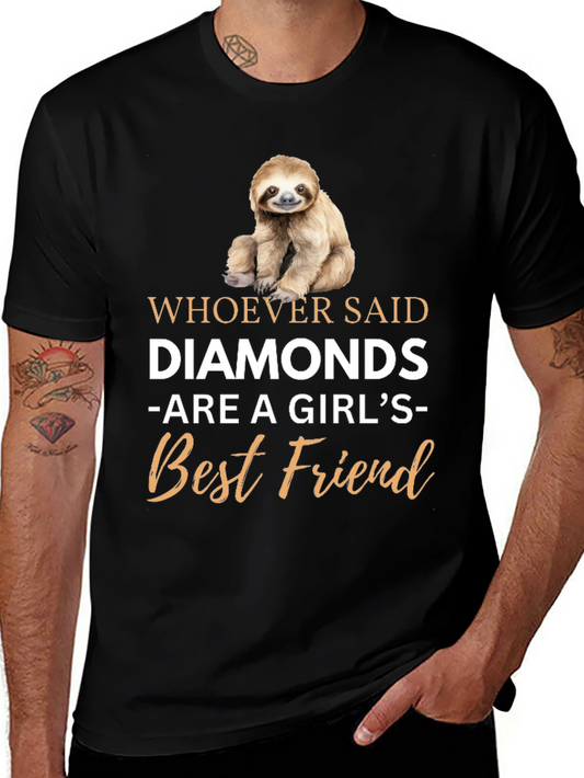Sloth Best Friend Graphic Tee