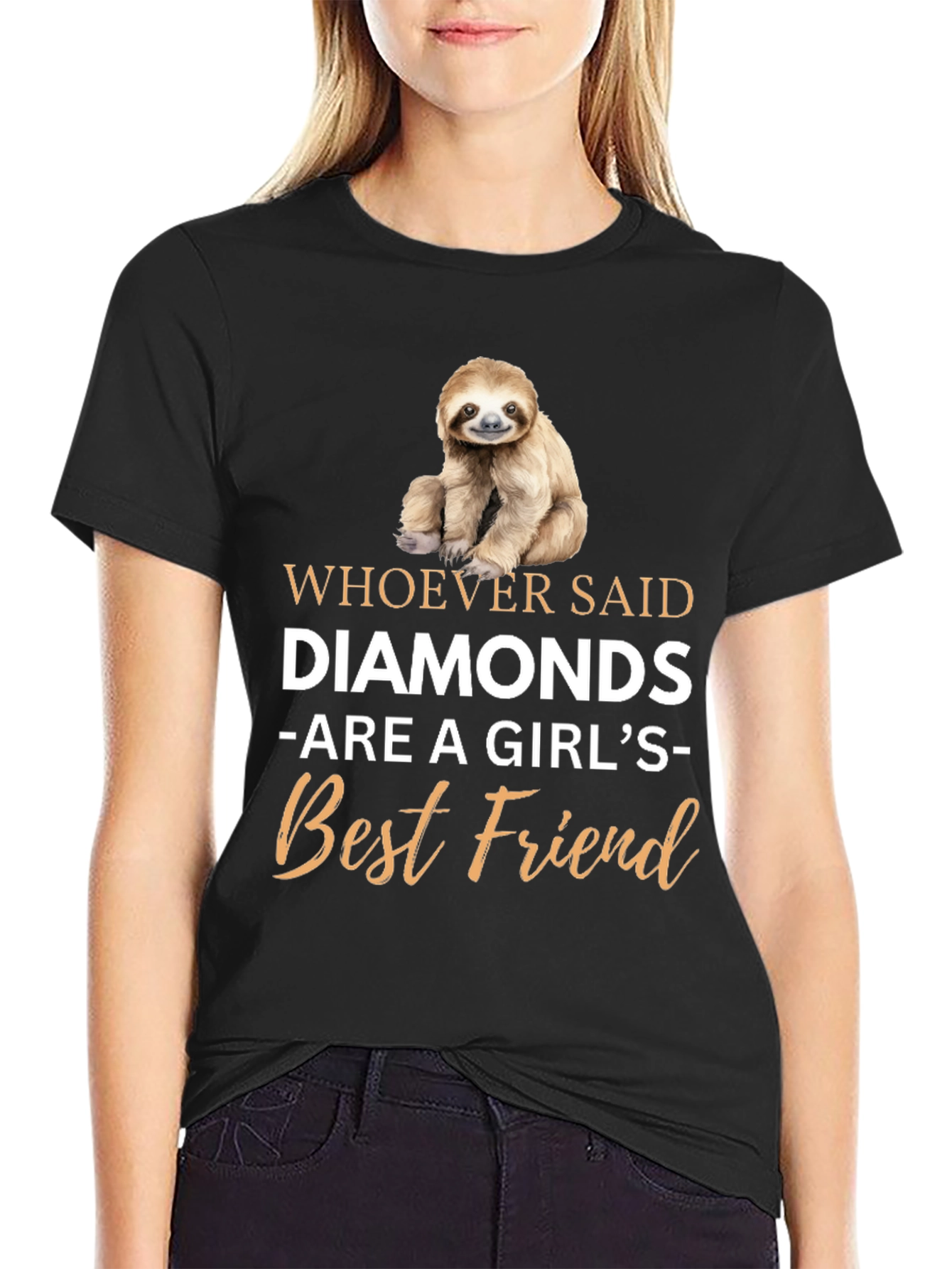 Sloth Best Friend Graphic Tee
