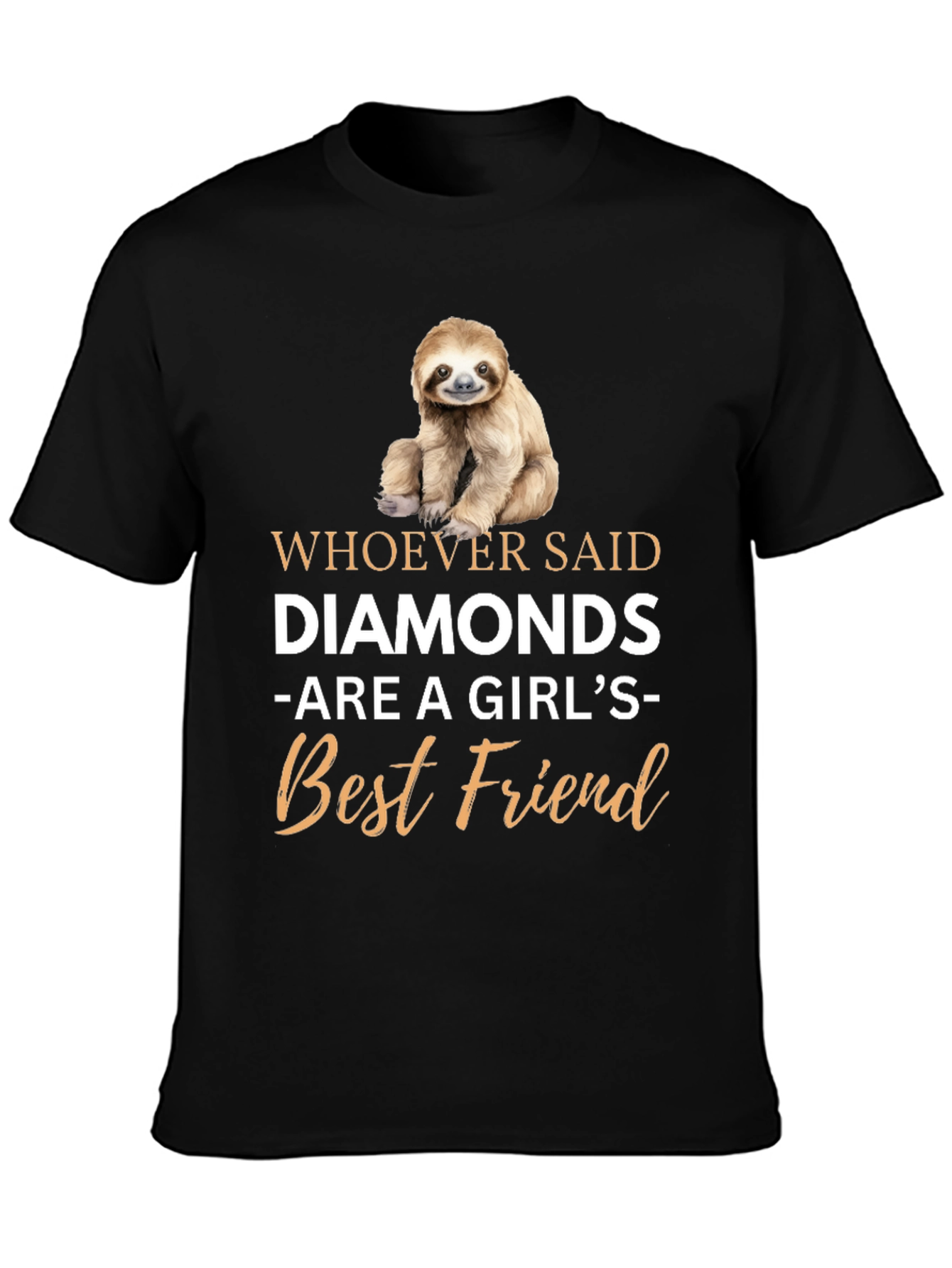 Sloth Best Friend Graphic Tee