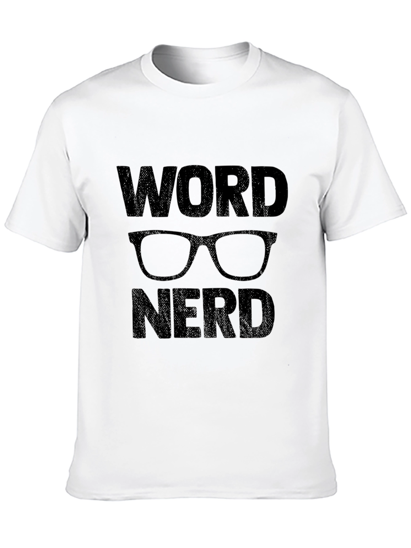 Word Nerd Graphic T-Shirt - Black