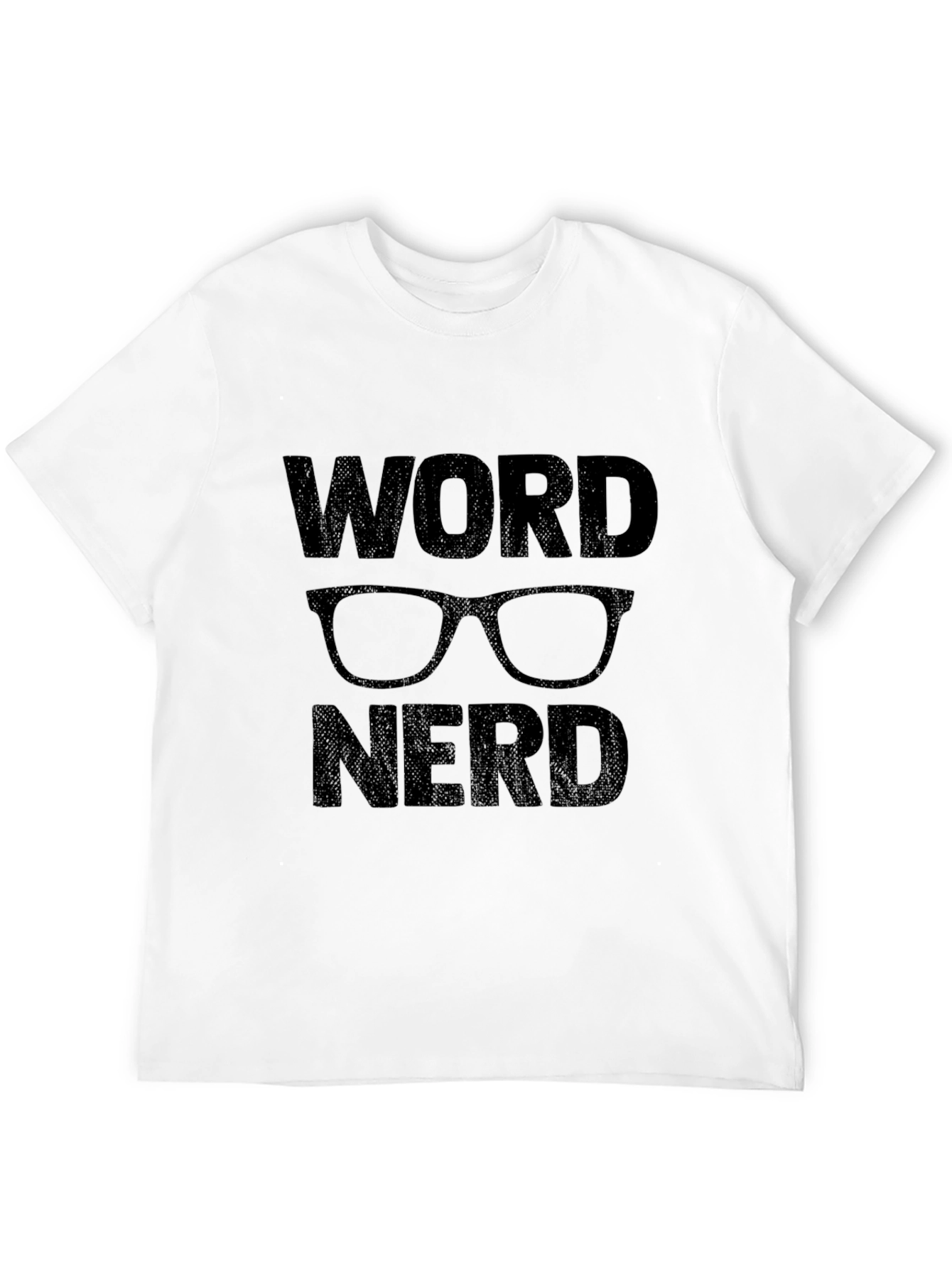 Word Nerd Graphic T-Shirt - Black