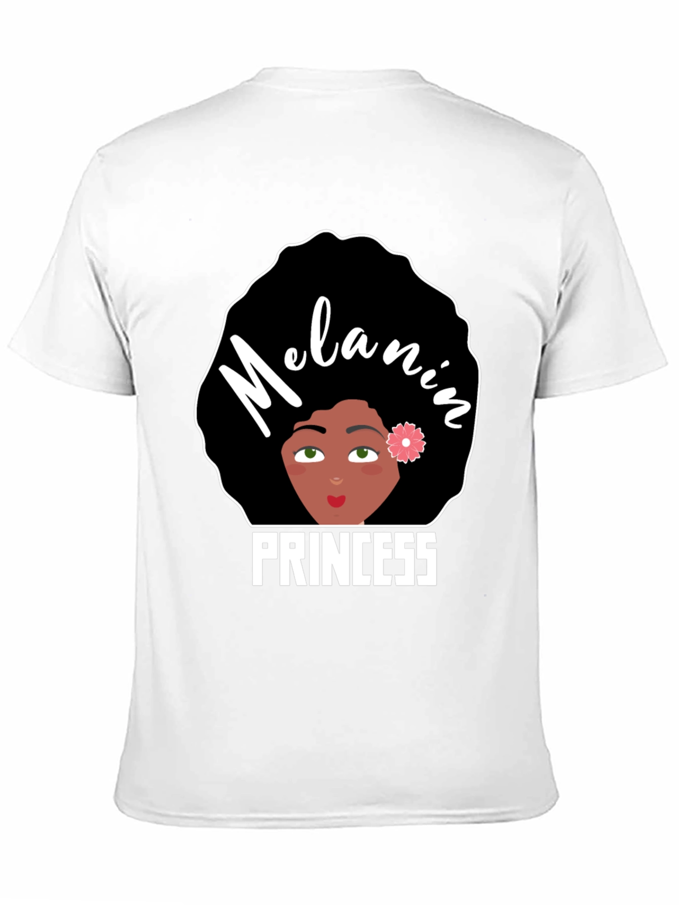 Melanin Princess Graphic Tee - Black Pride
