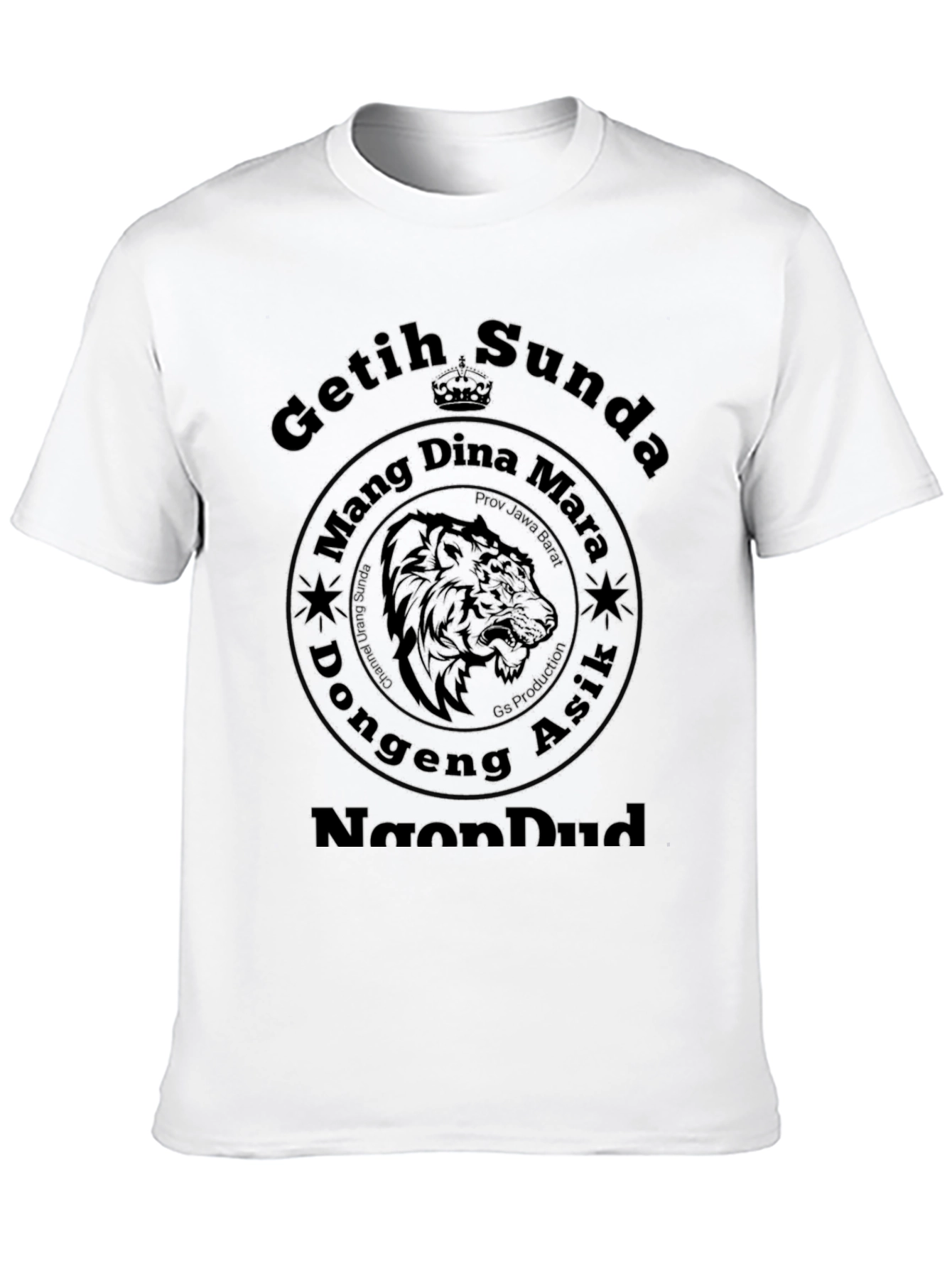 Getih Sunda Black T-Shirt