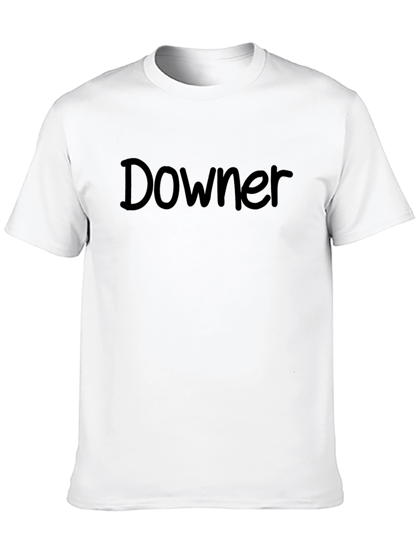 Downer Graphic Tee - Mens Black T-Shirt