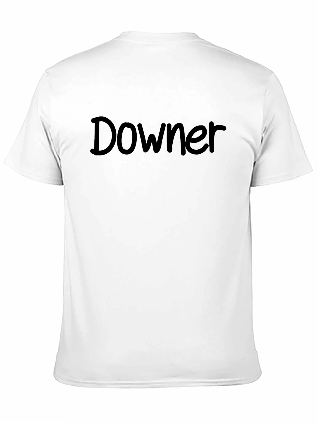 Downer Graphic Tee - Mens Black T-Shirt