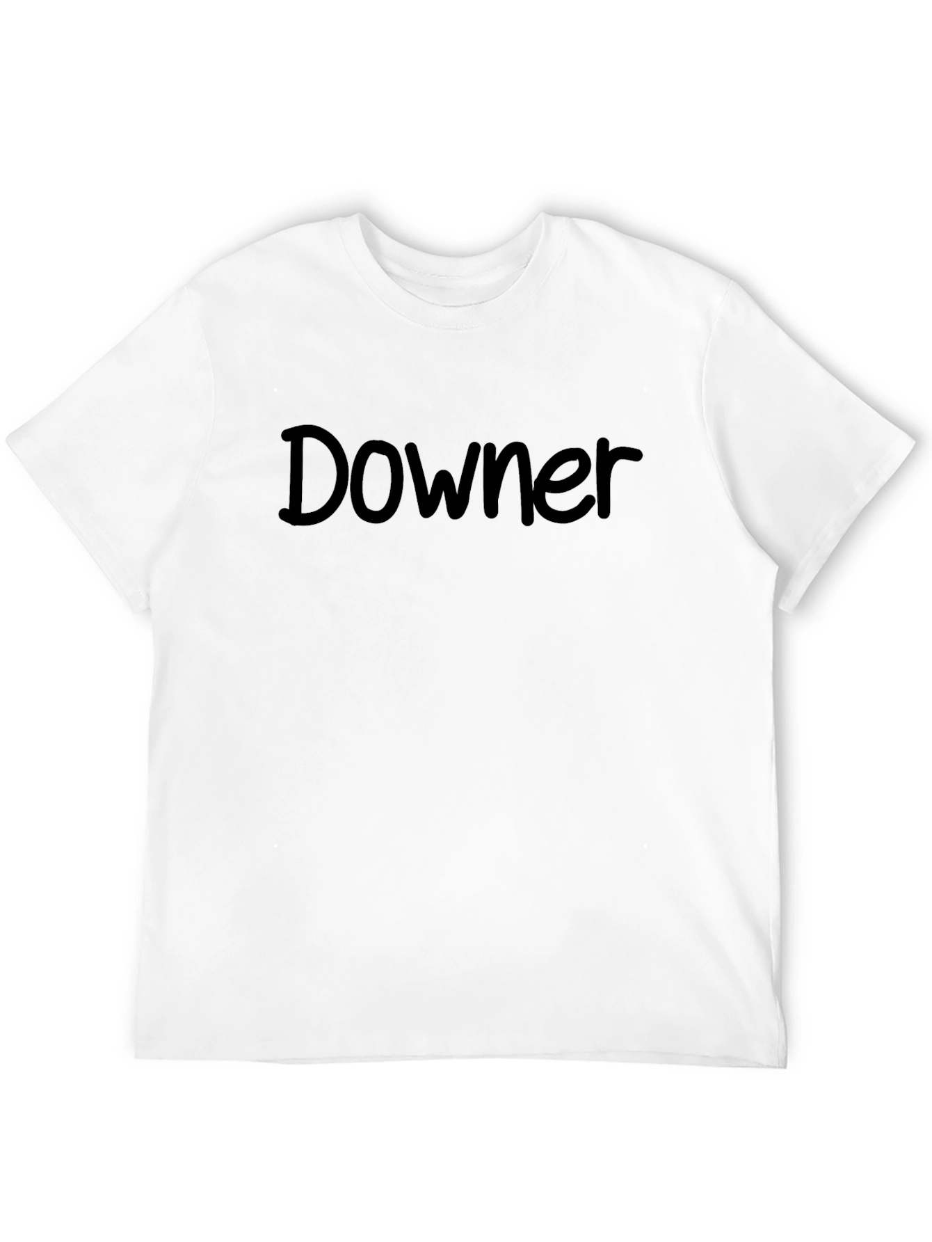 Downer Graphic Tee - Mens Black T-Shirt