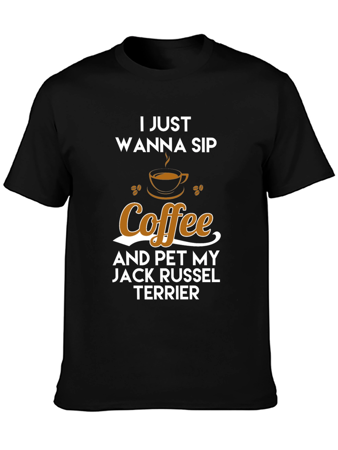 Coffee & Jack Russel Terrier T-Shirt