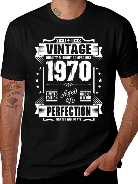 Vintage 1970 Aged To Perfection T-Shirt