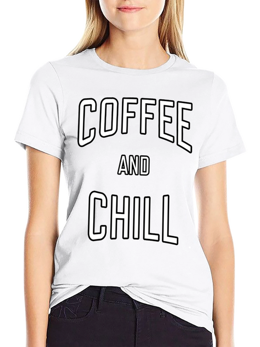 Coffee and Chill Graphic Tee - Relaxed Fit