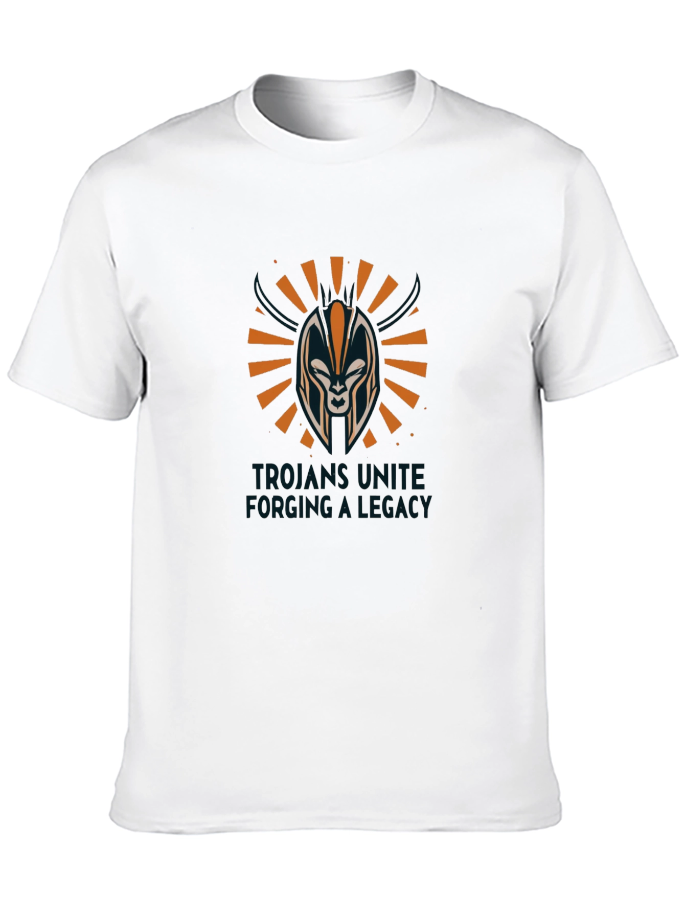 Trojan Helmet Graphic T-Shirt