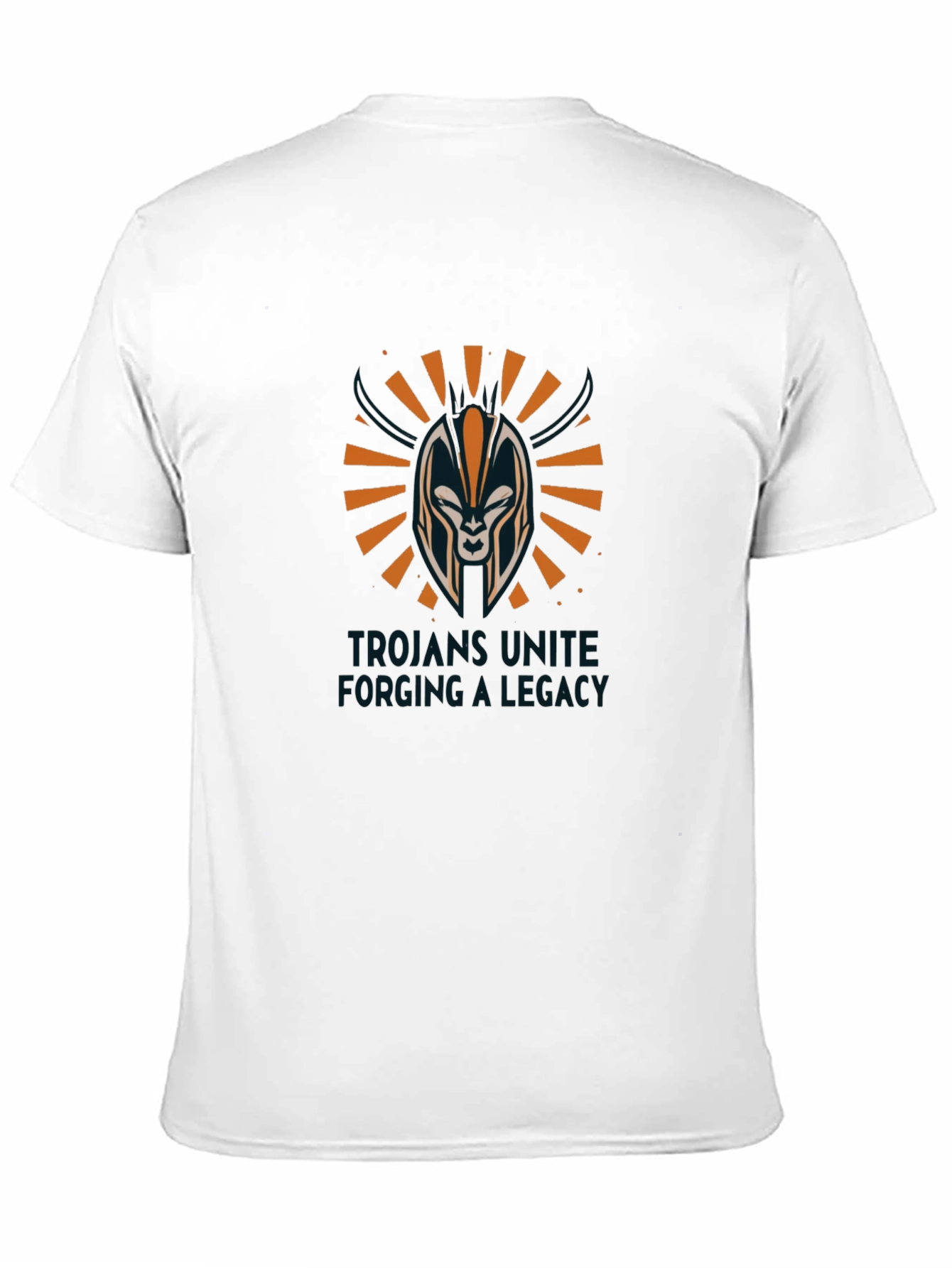 Trojan Helmet Graphic T-Shirt