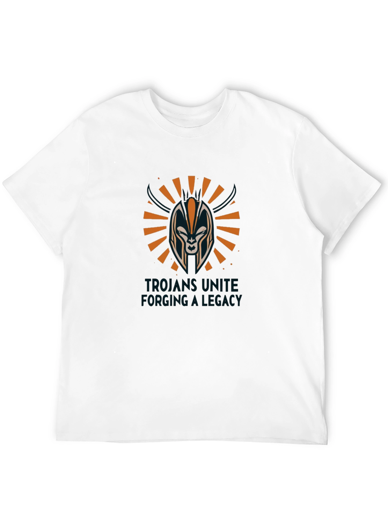 Trojan Helmet Graphic T-Shirt