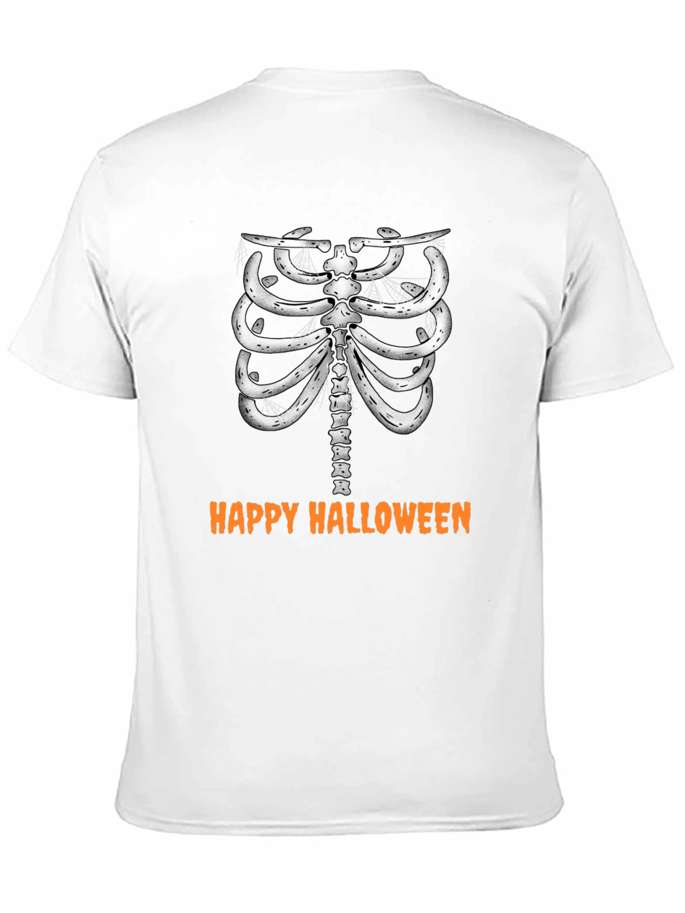 Skeleton Ribcage Halloween T-Shirt