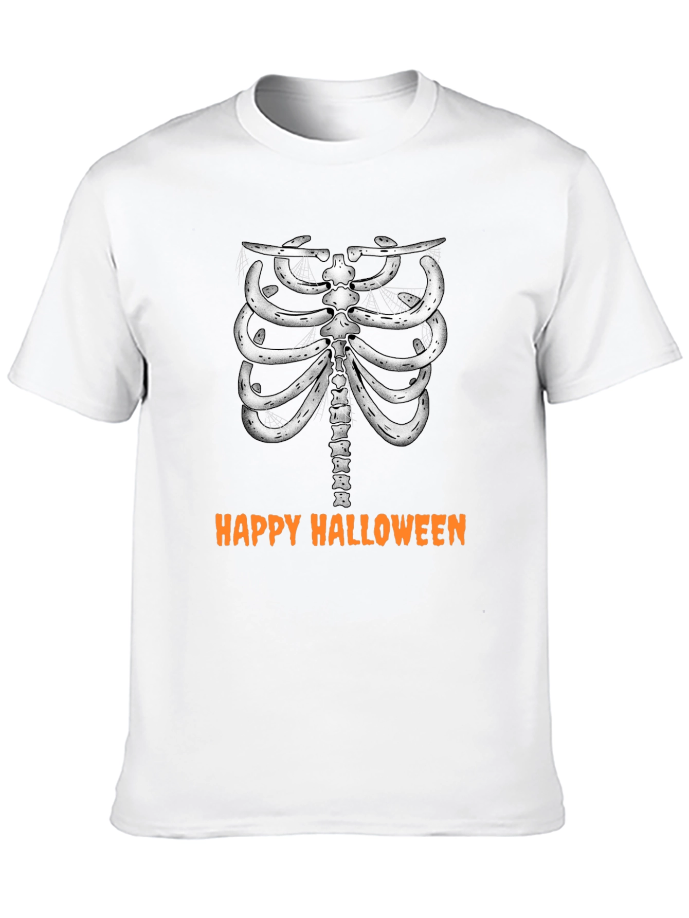 Skeleton Ribcage Halloween T-Shirt
