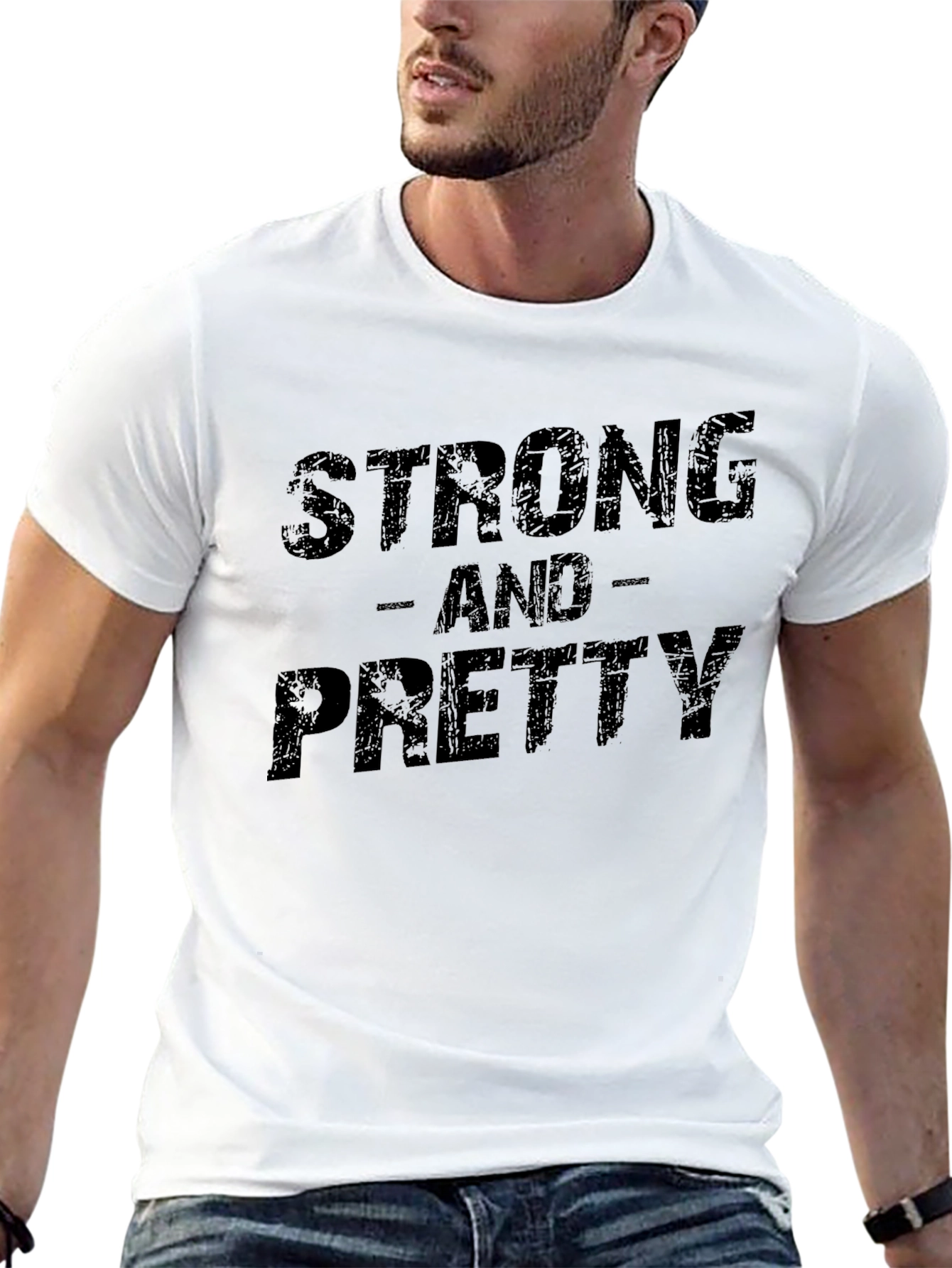 Strong and Pretty Graphic T-Shirt
