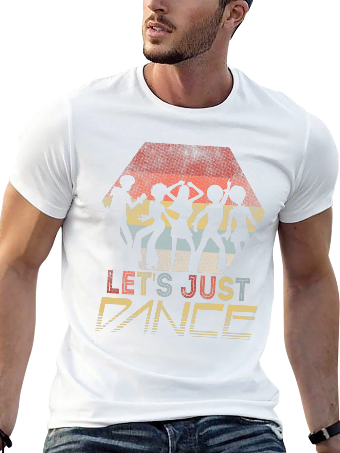 Lets Just Dance Retro Graphic Tee