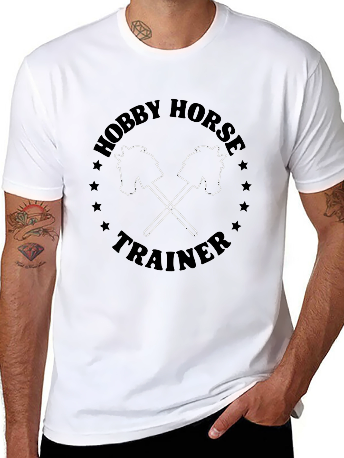 Hobby Horse Trainer Graphic Tee