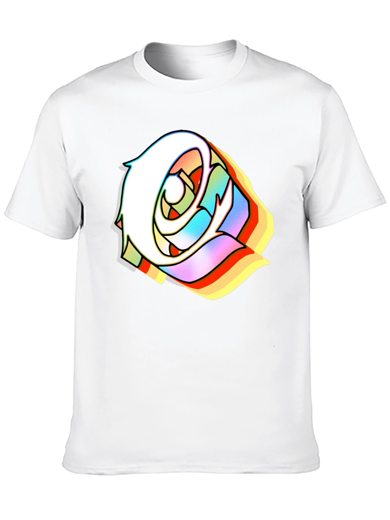Edgy Rose Black T-Shirt - Stylish Urban Streetwear