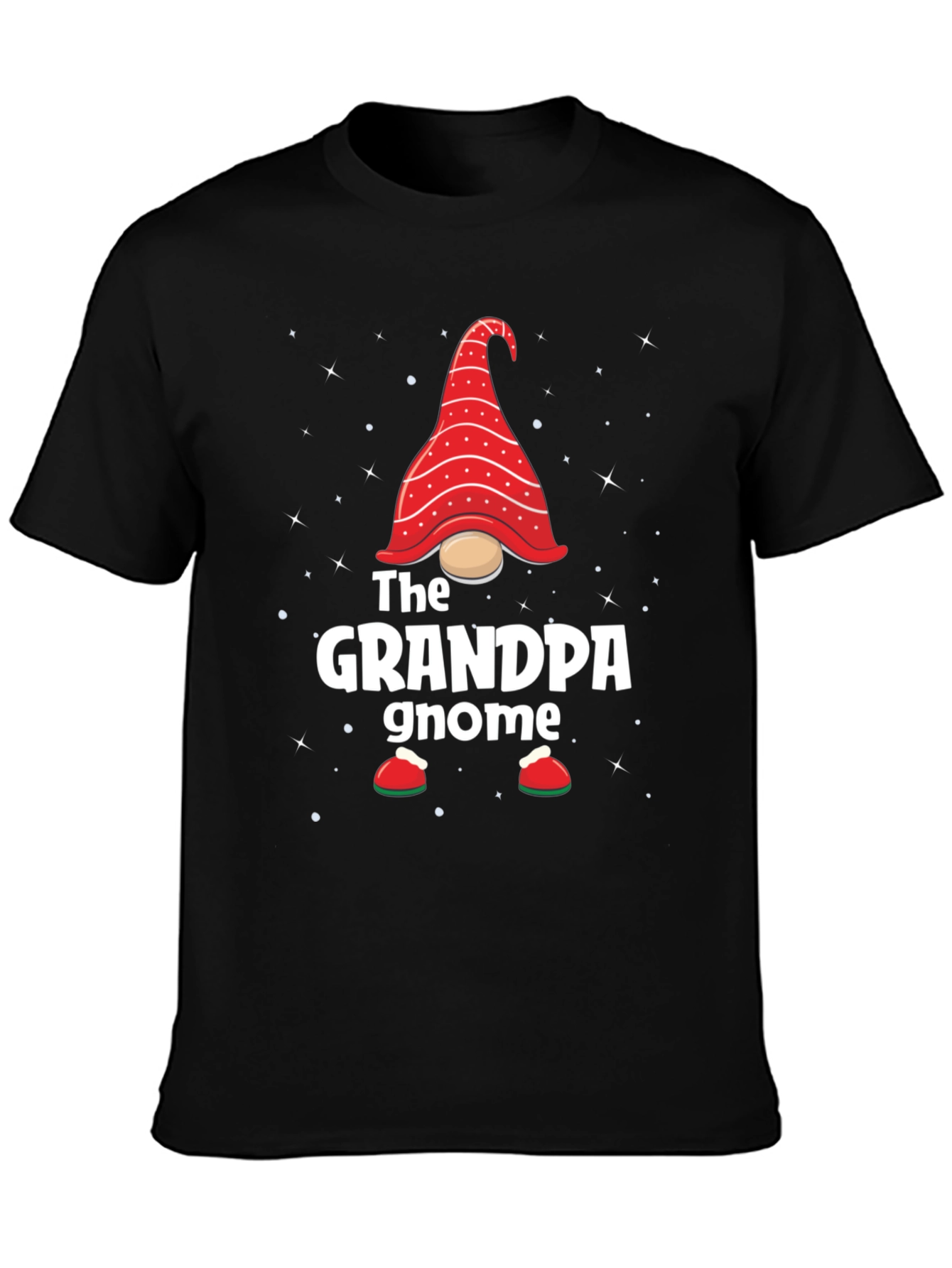 Grandpa Gnome T-Shirt - Funny Christmas Tee