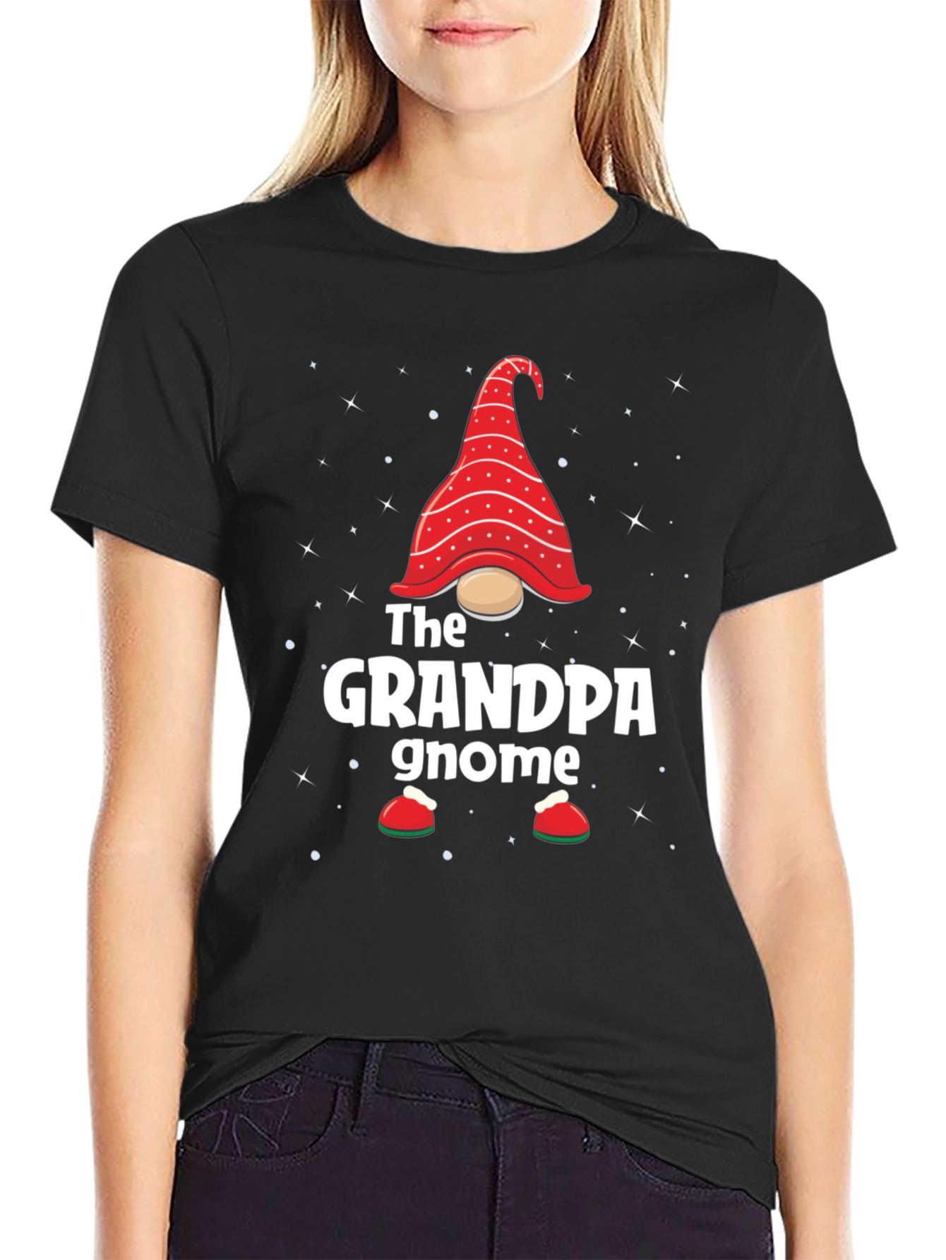 Grandpa Gnome T-Shirt - Funny Christmas Tee