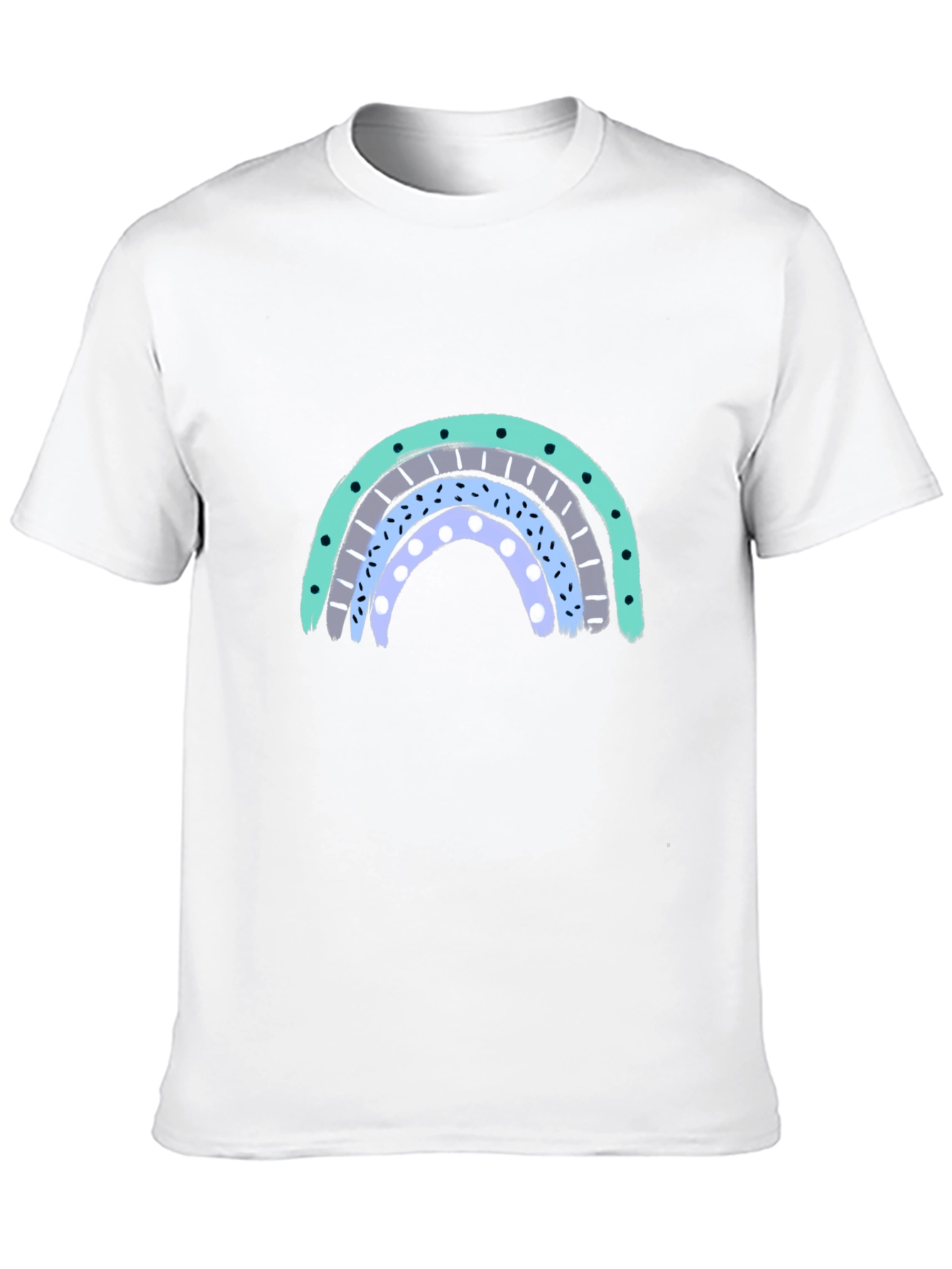 Rainbow Graphic T-Shirt - Casual Cool