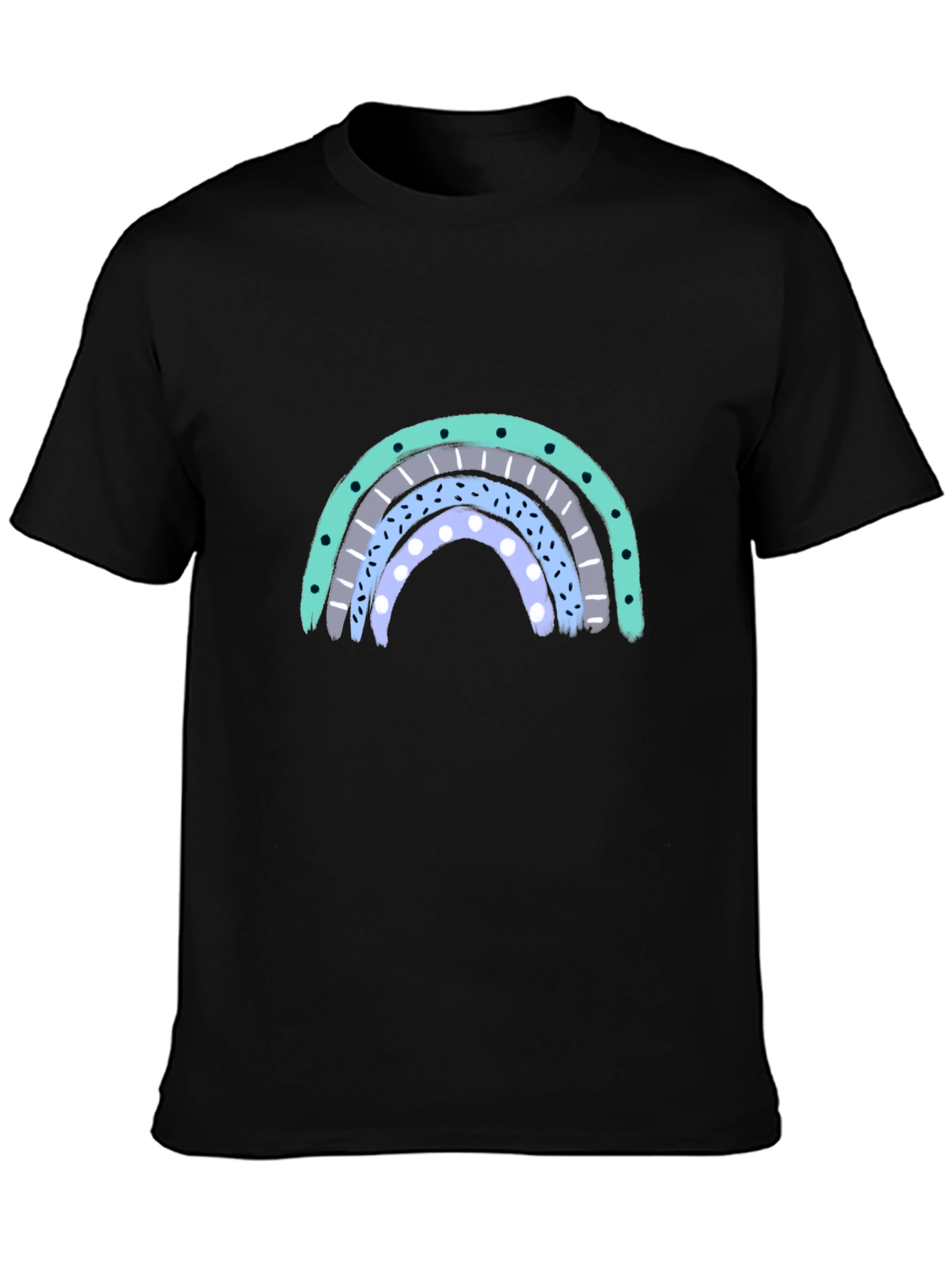 Rainbow Graphic T-Shirt - Casual Cool