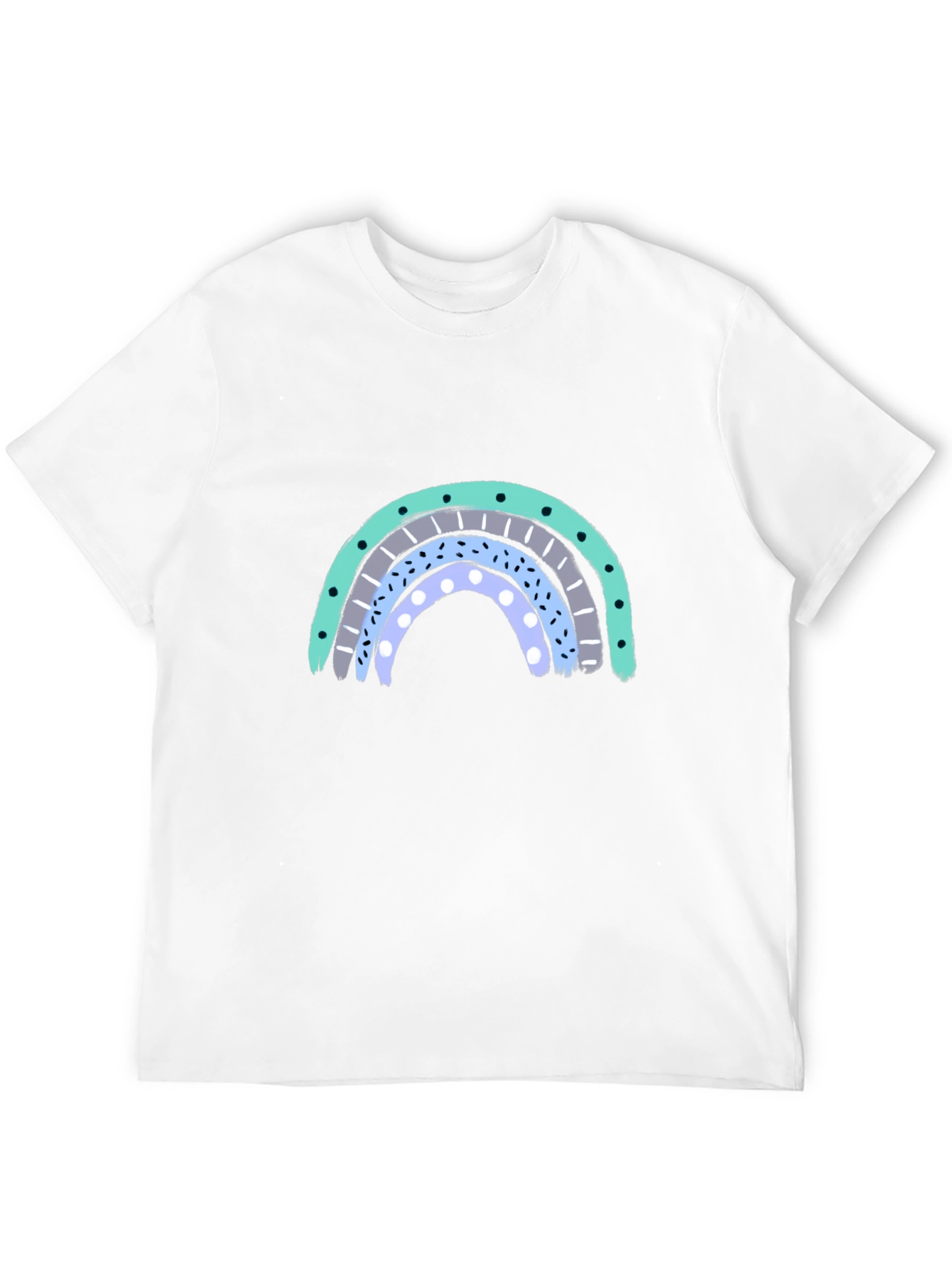 Rainbow Graphic T-Shirt - Casual Cool