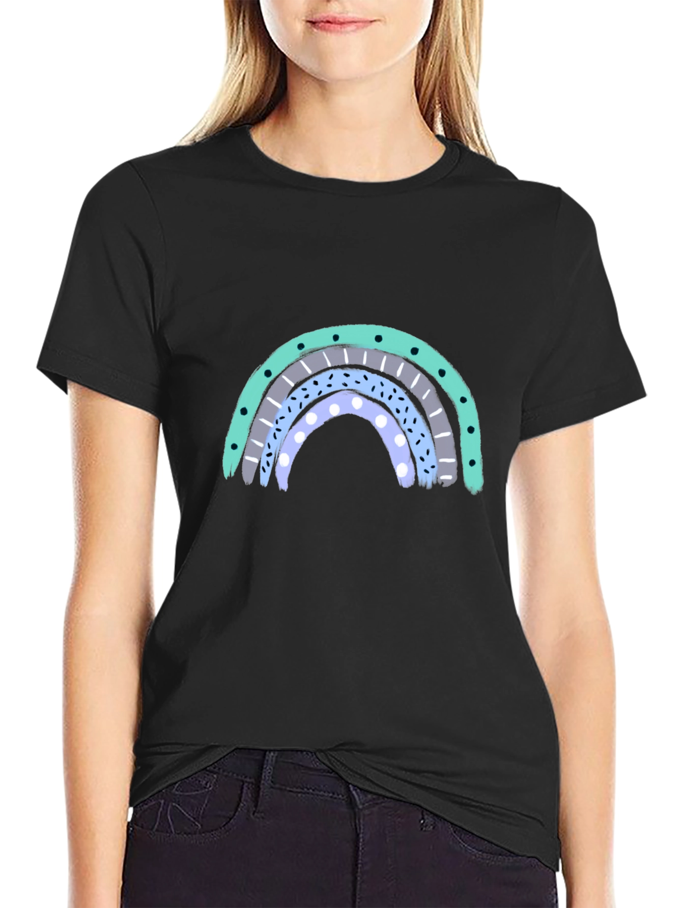 Rainbow Graphic T-Shirt - Casual Cool