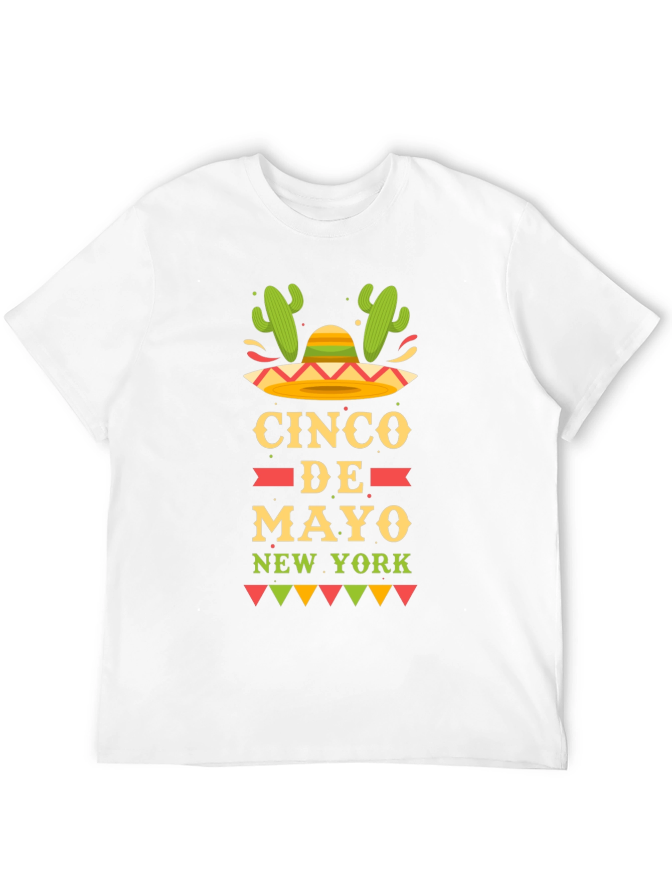 Cinco de Mayo New York Black Graphic T-Shirt