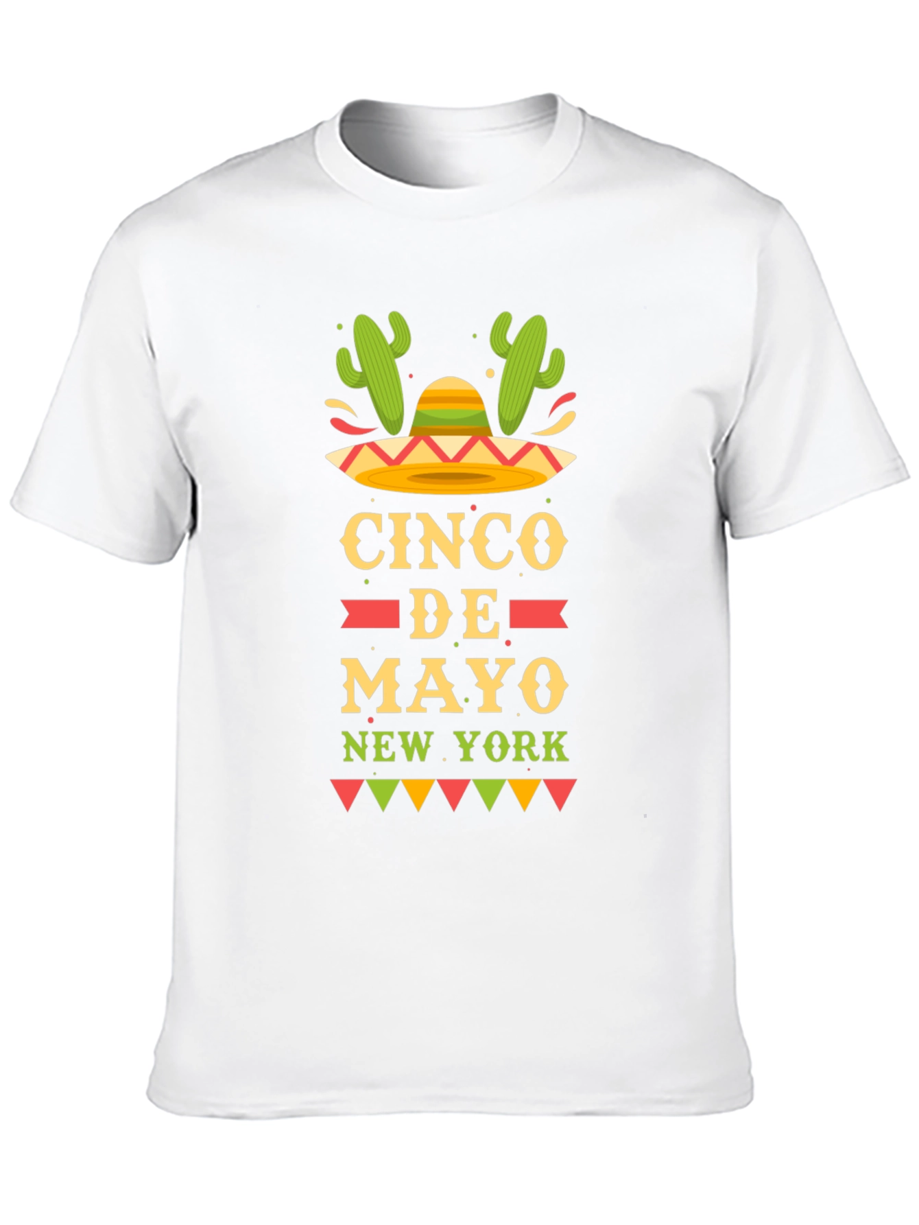 Cinco de Mayo New York Black Graphic T-Shirt