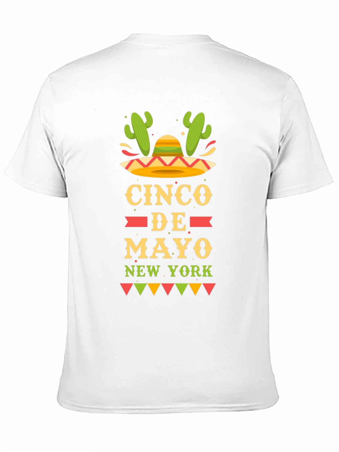 Cinco de Mayo New York Black Graphic T-Shirt