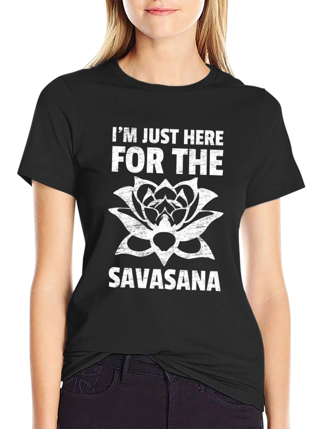 Savasana Yoga T-Shirt Meditation Relaxation Tee