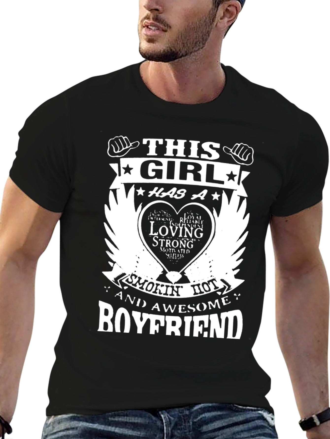 Funny Boyfriend Graphic T-Shirt