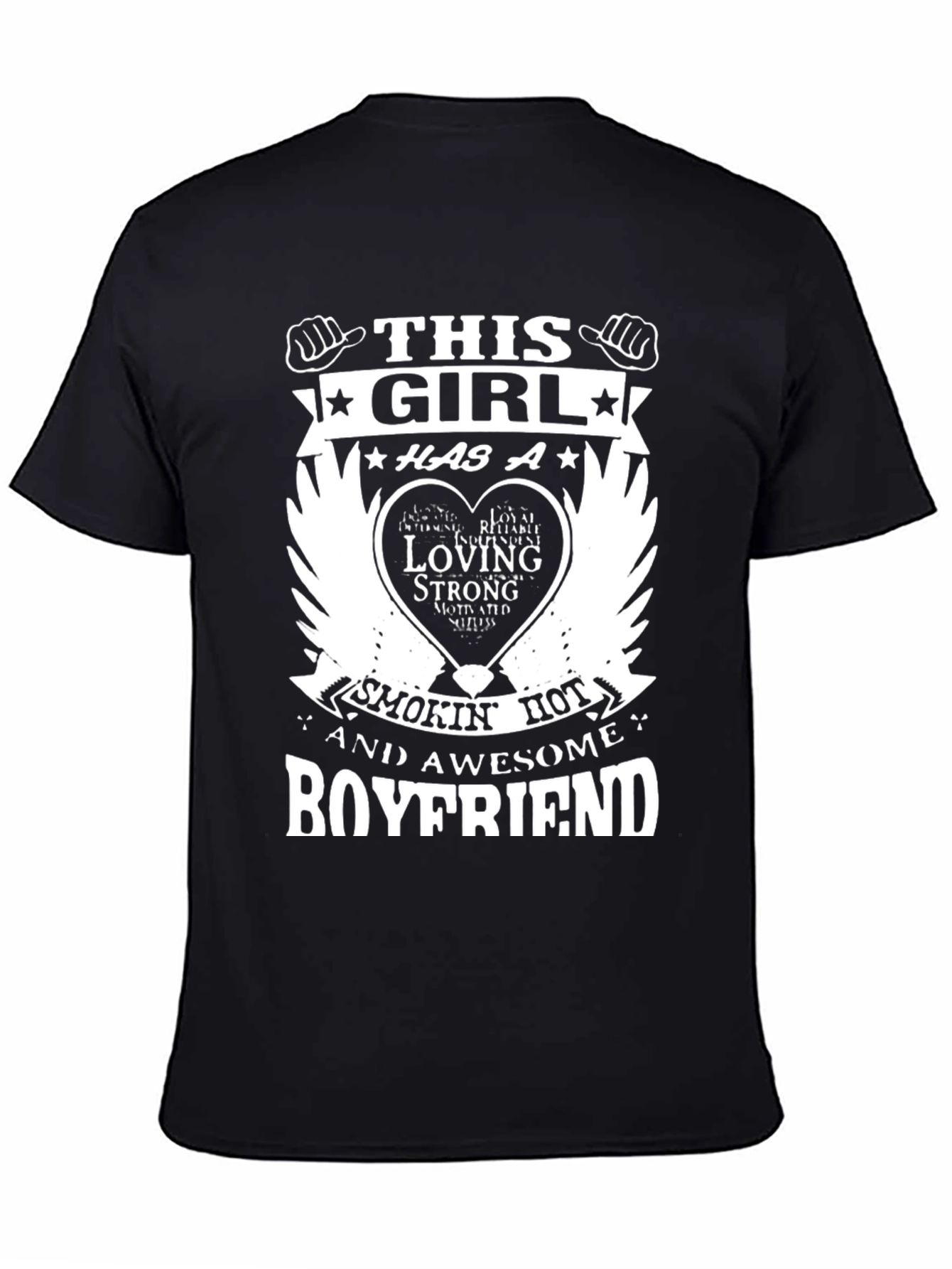 Funny Boyfriend Graphic T-Shirt