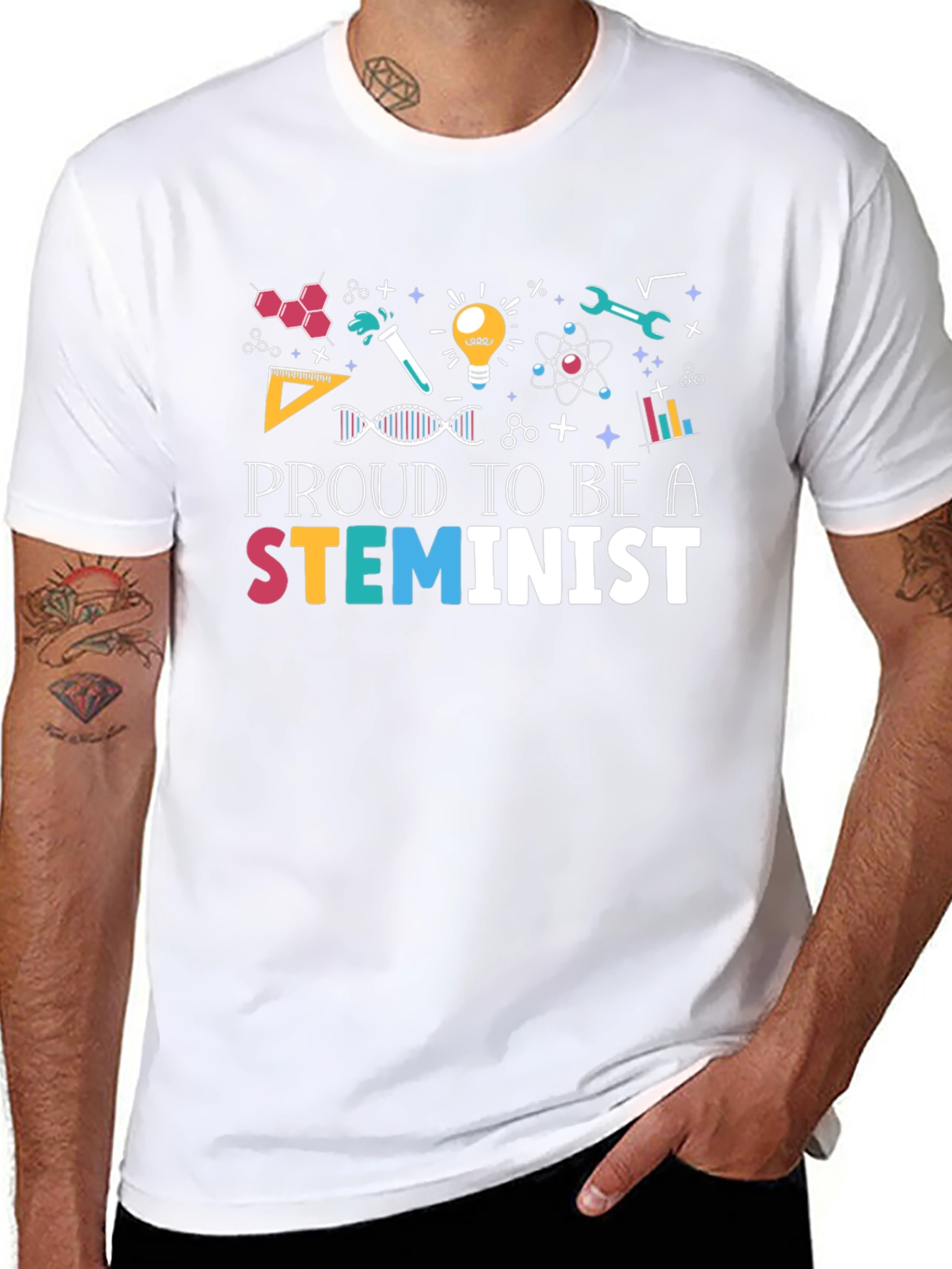 STEMinist T-Shirt - Science Pride Tee