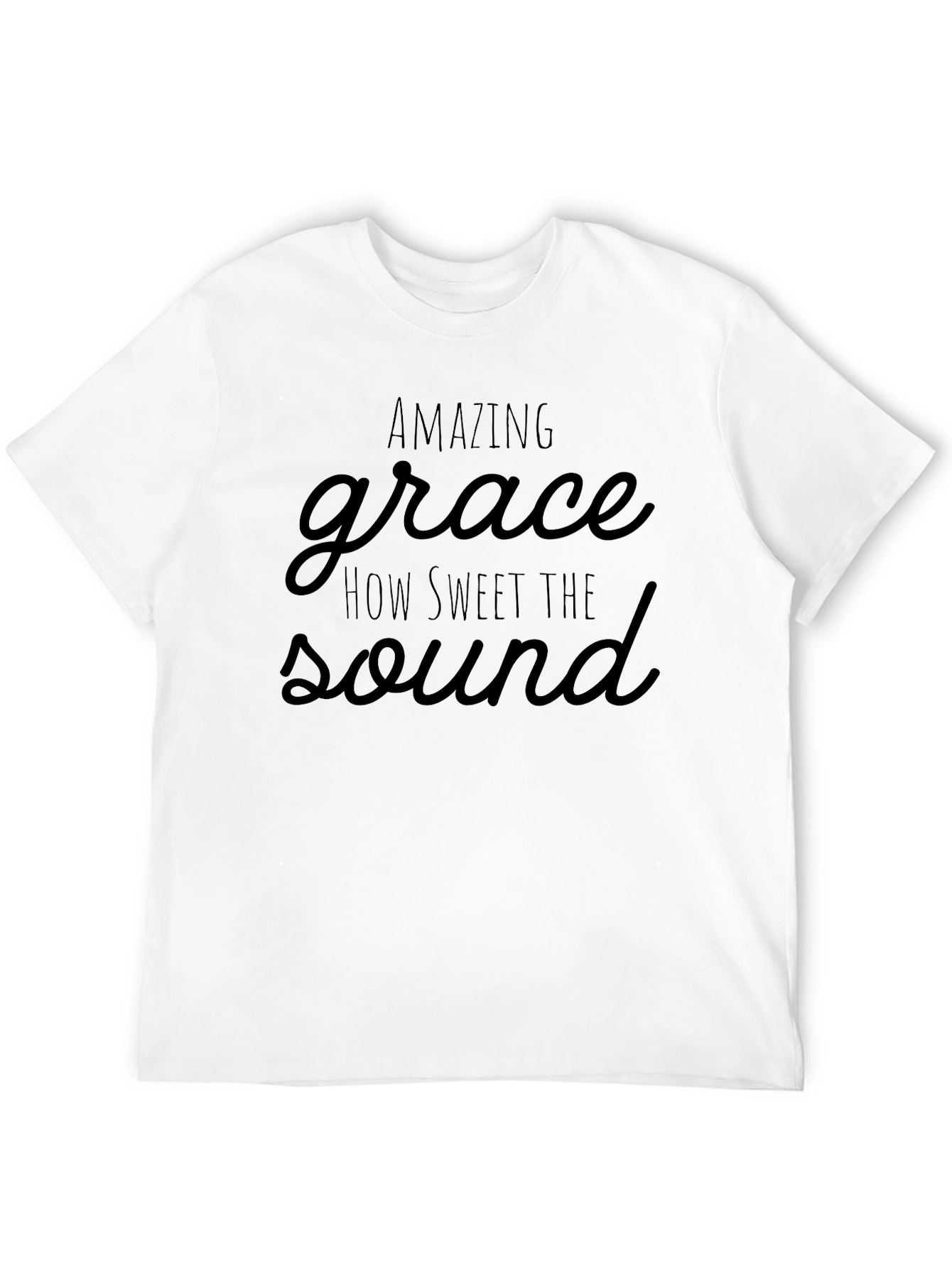 Amazing Grace Graphic T-Shirt - Soft Cotton Blend
