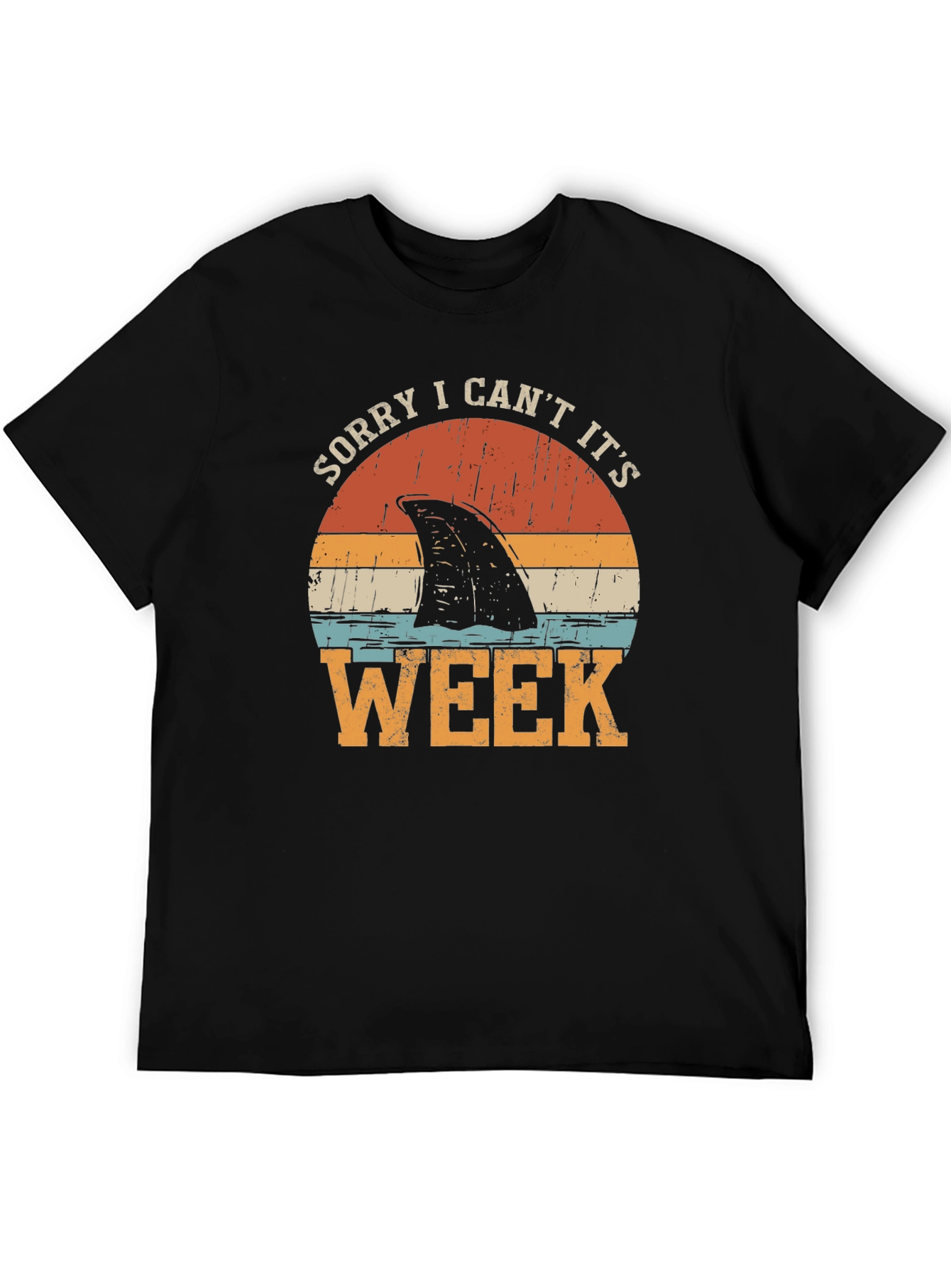 Sorry I Cant Its Shark Week Graphic Tee