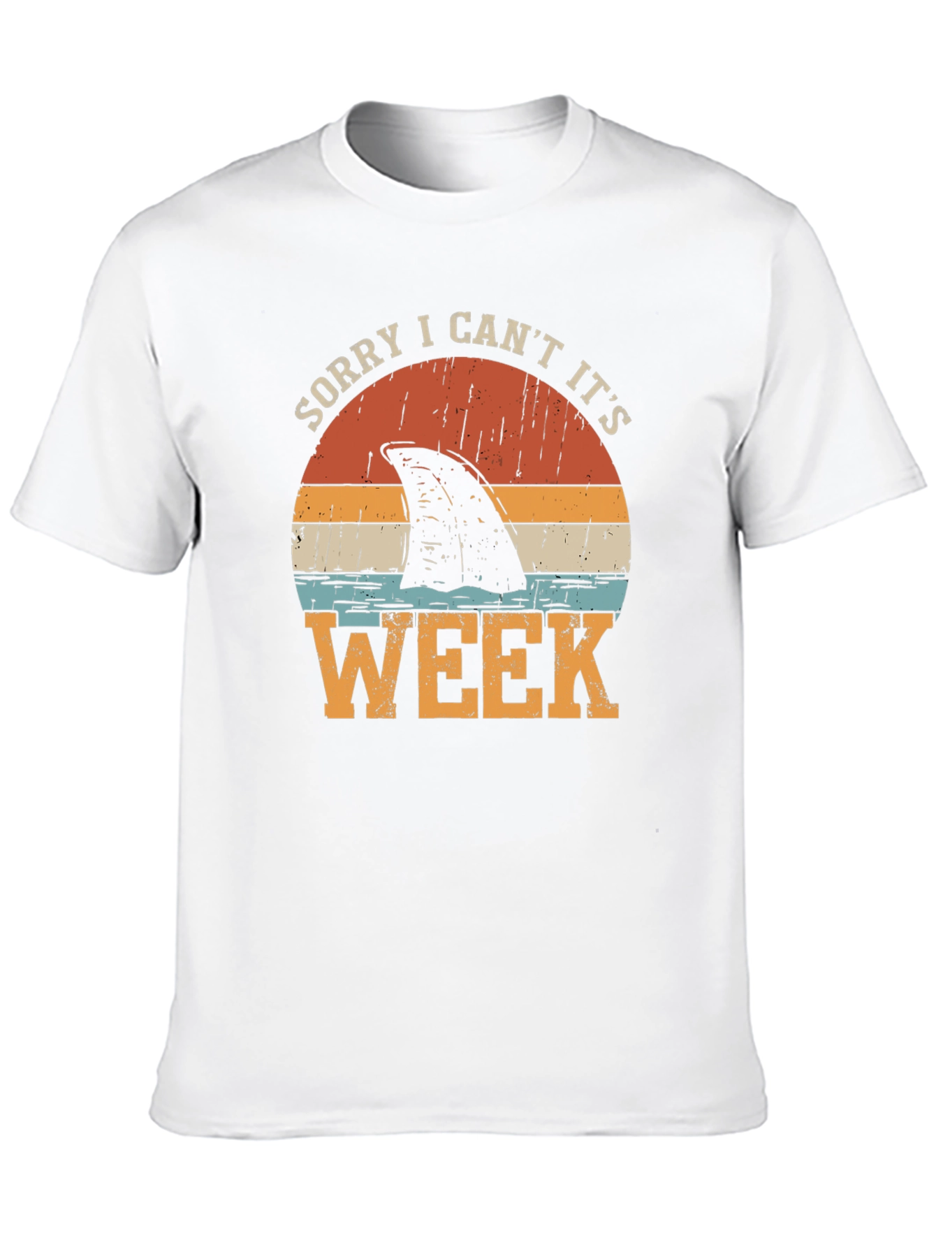 Sorry I Cant Its Shark Week Graphic Tee