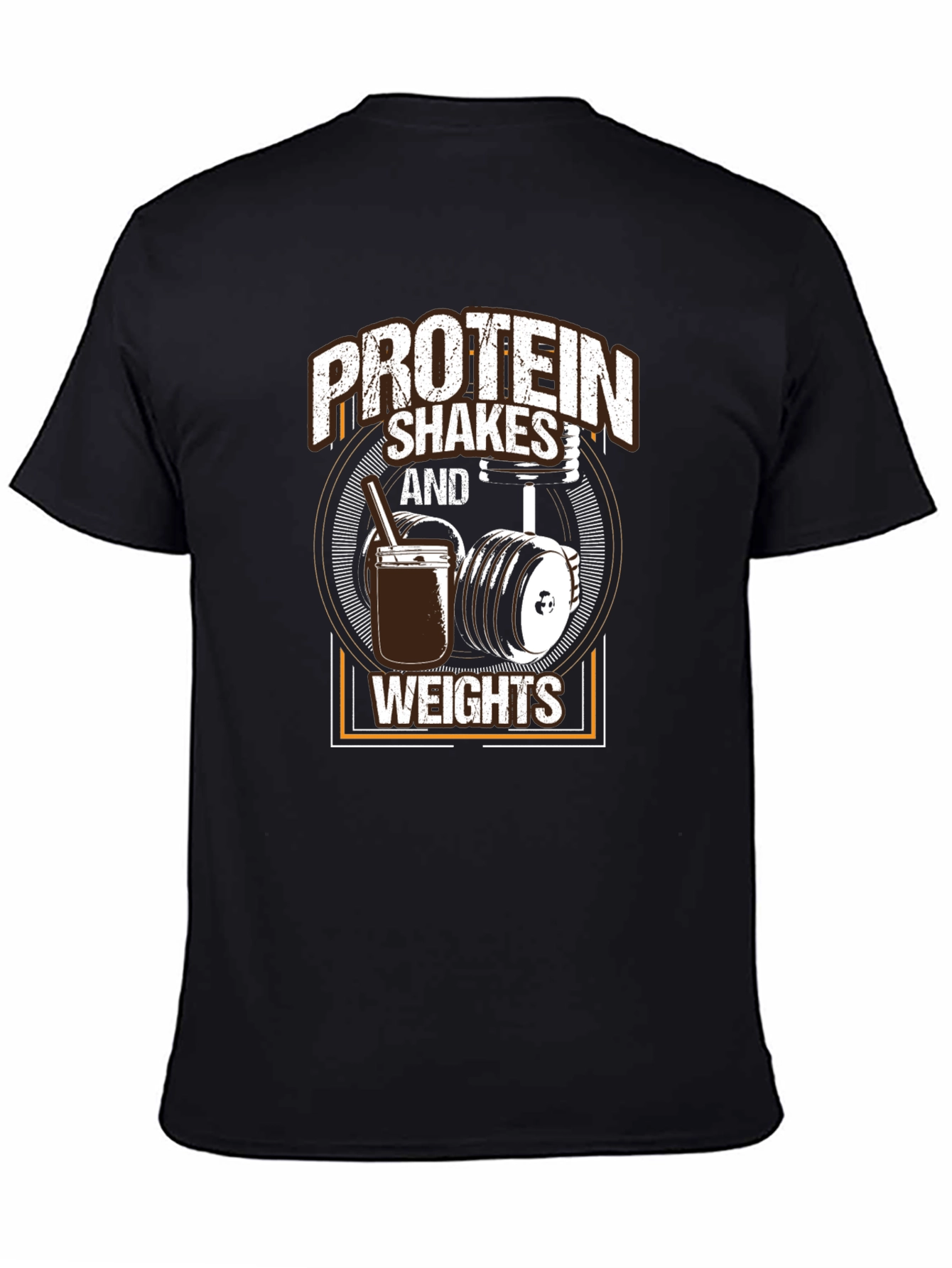 Protein Shakes & Weights Graphic Tee