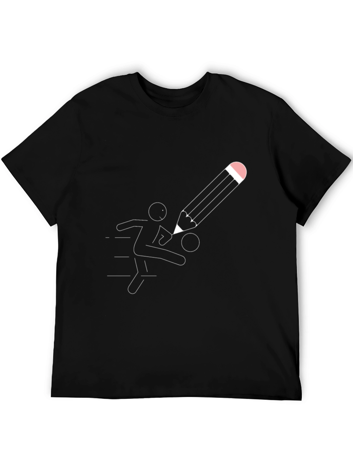 Pencil Kick T-Shirt - Unique Graphic Tee