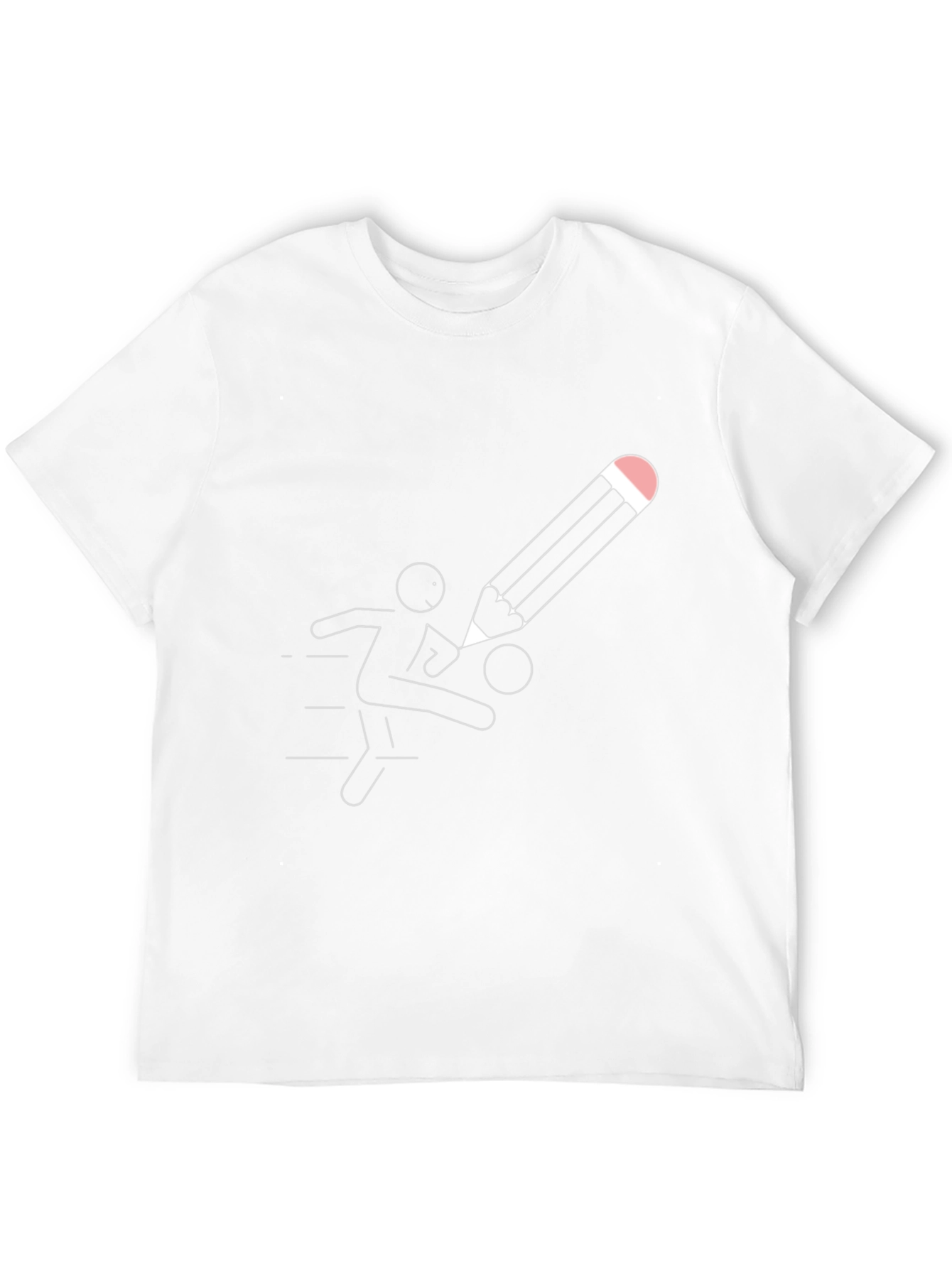 Pencil Kick T-Shirt - Unique Graphic Tee